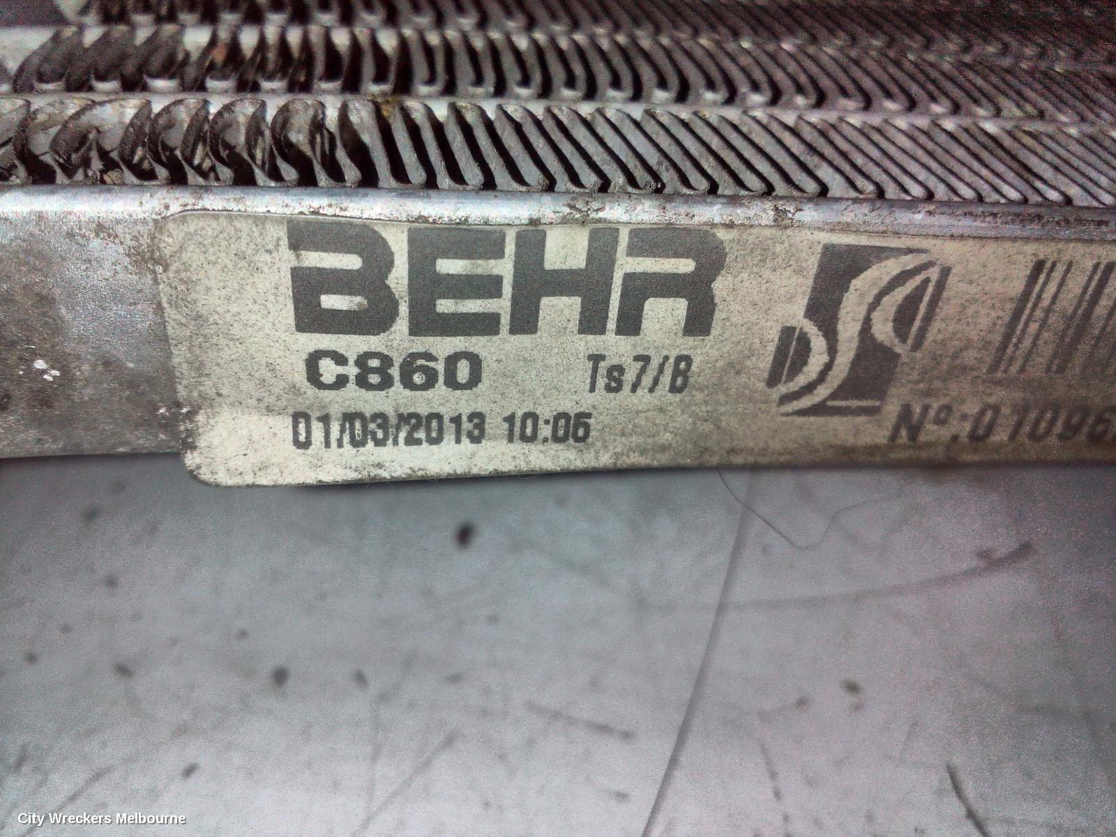 ALFA ROMEO GIULIETTA A/C CONDENSER, PETROL, 940 SERIES, 06/2011 ONWARDS