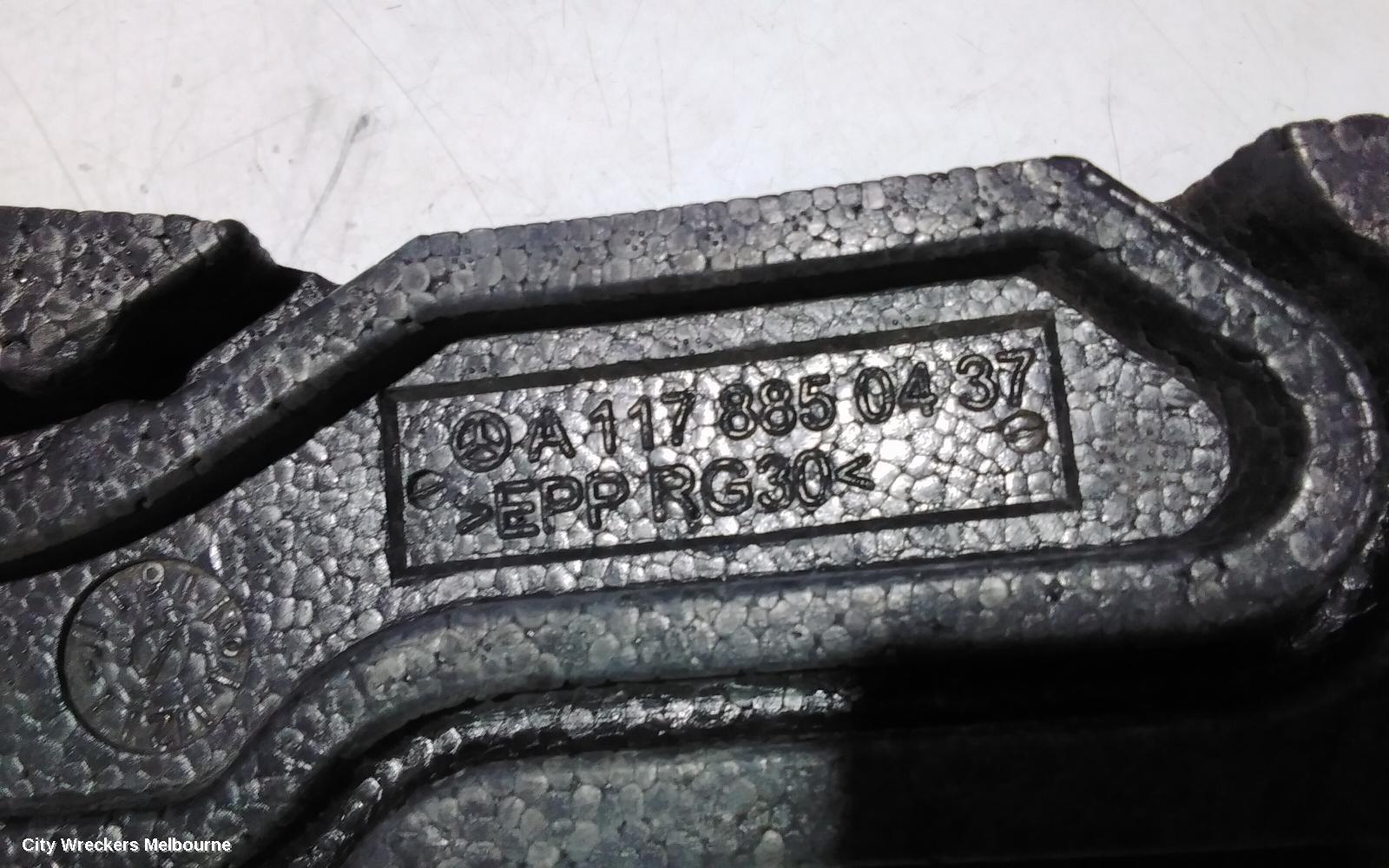 MERCEDES CLA CLASS F/BAR REINFORC/BRACK, ENERGY ABSORBER, STANDARD, COUPE/WAGON, C117/X117, 10/2013 - 06/2016