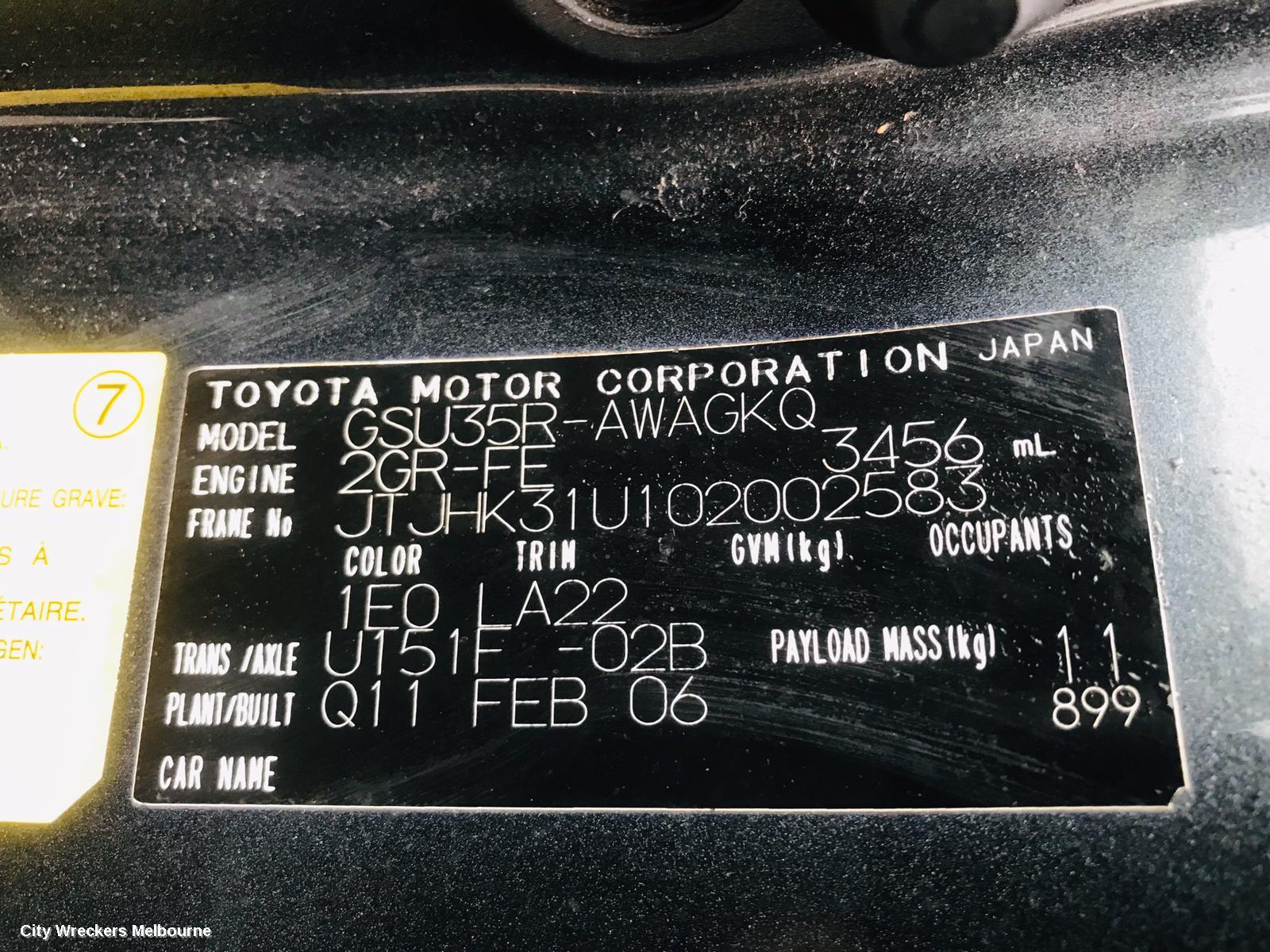 LEXUS RX SERIES LEFT FRONT HUB ASSEMBLY, MCU3/GSU3/MHU3#, 04/2003 - 11/2008