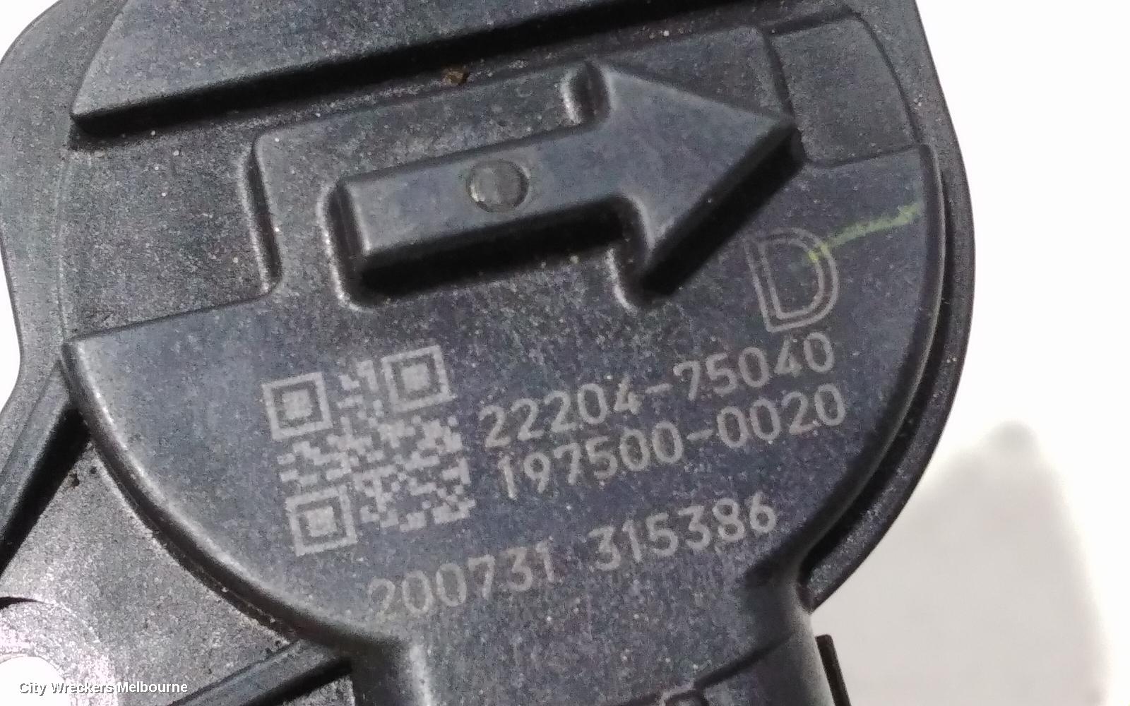 TOYOTA KLUGER AIR FLOW METER, 3.5, 2GR-FE, GSU50/GSU55, 11/2016 - 02/2021