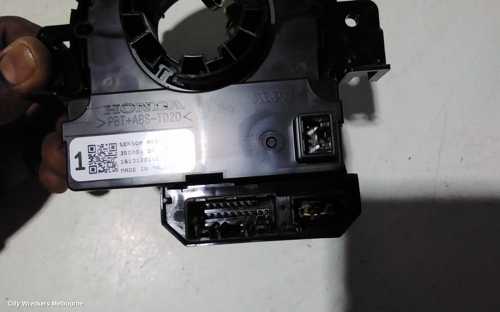 HONDA HRV AIRBAG MODULE/SENSOR, CLOCKSPRING, RU5, 12/2014 - 10/2021