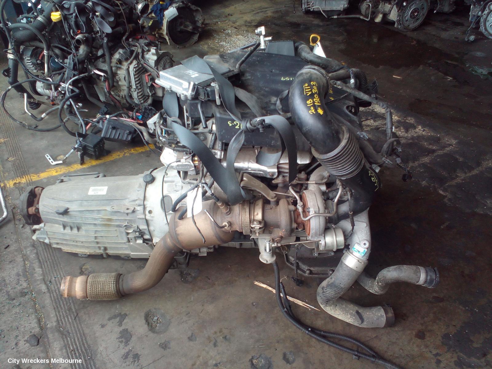 MERCEDES VITO ENGINE, DIESEL, 2.1, TURBO, 447, 651.950 CODE, 03/2015 ONWARDS