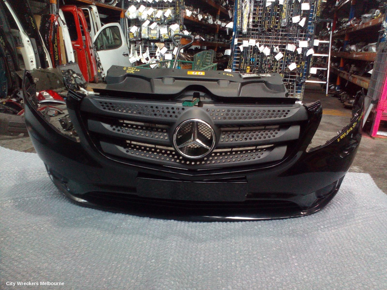 MERCEDES VITO FRONT BUMPER, 447, COLOUR CODED, NON PARK SENSOR TYPE, 03/2015 - 10/2020
