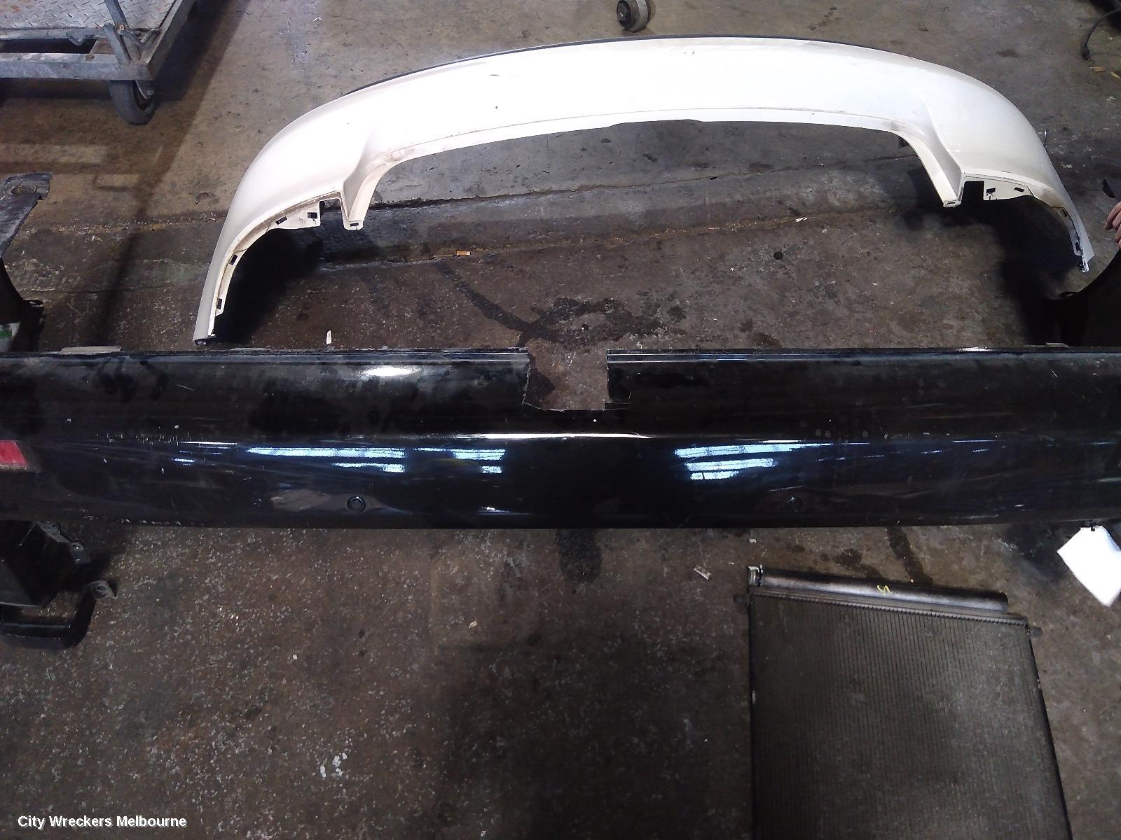 MERCEDES VITO REAR BUMPER, 447, BUMPER BAR, W/ PARK SENSOR TYPE, BLACK, 03/2015 - 10/2020