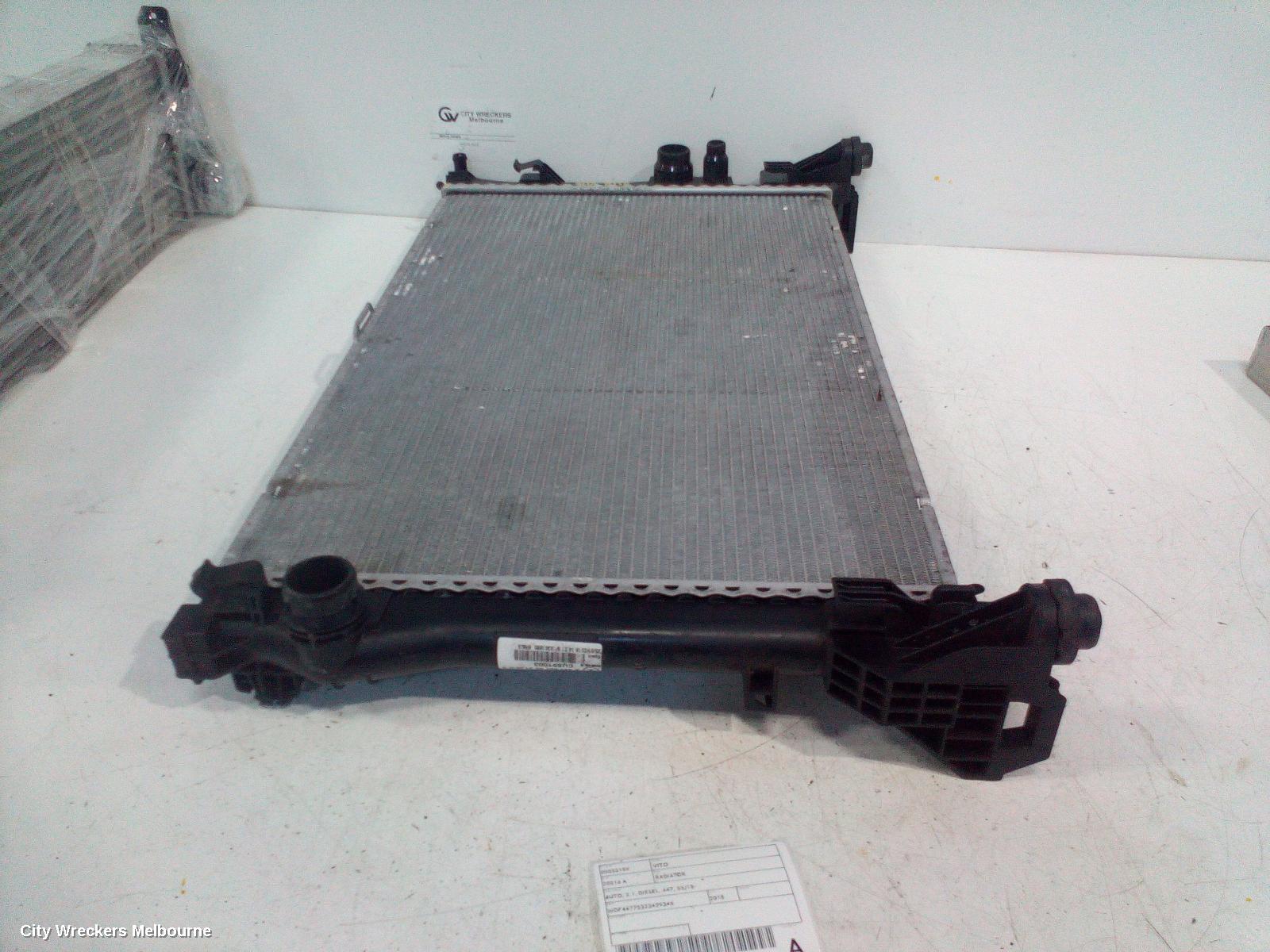 MERCEDES VITO RADIATOR, AUTO, 2.1, DIESEL, 447, 03/2015 ONWARDS