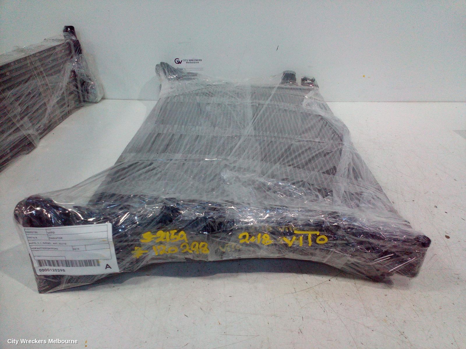 MERCEDES VITO RADIATOR, AUTO, 2.1, DIESEL, 447, 03/2015 ONWARDS