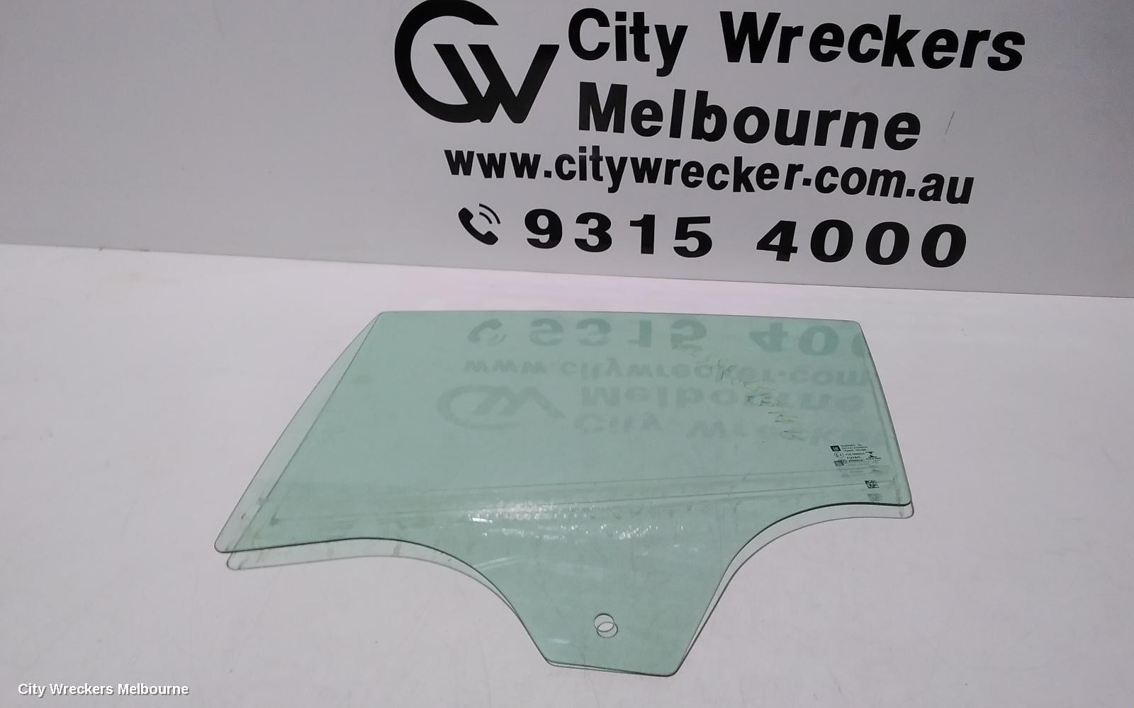 HOLDEN ASTRA LEFT REAR DOOR WINDOW, BK, 5DR HATCH, 09/2016 ONWARDS