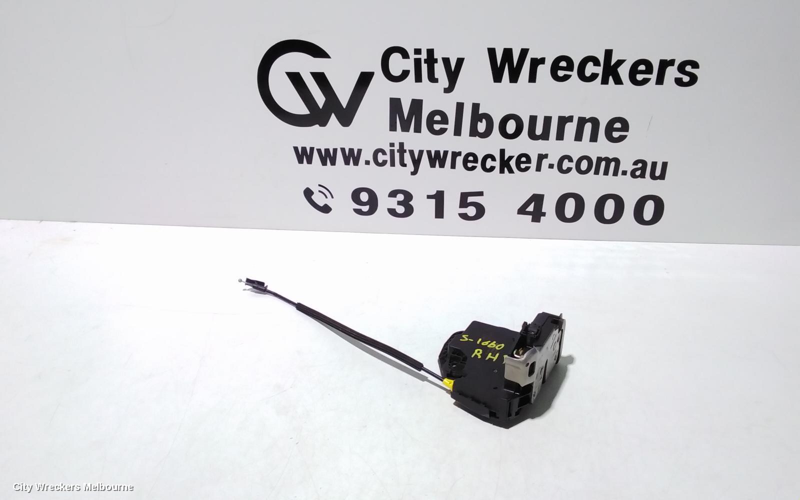HOLDEN ASTRA DOOR/BOOT/GATE LOCK, LEFT REAR DOOR LOCK, BK, 5DR HATCH/WAGON, 09/2016 ONWARDS