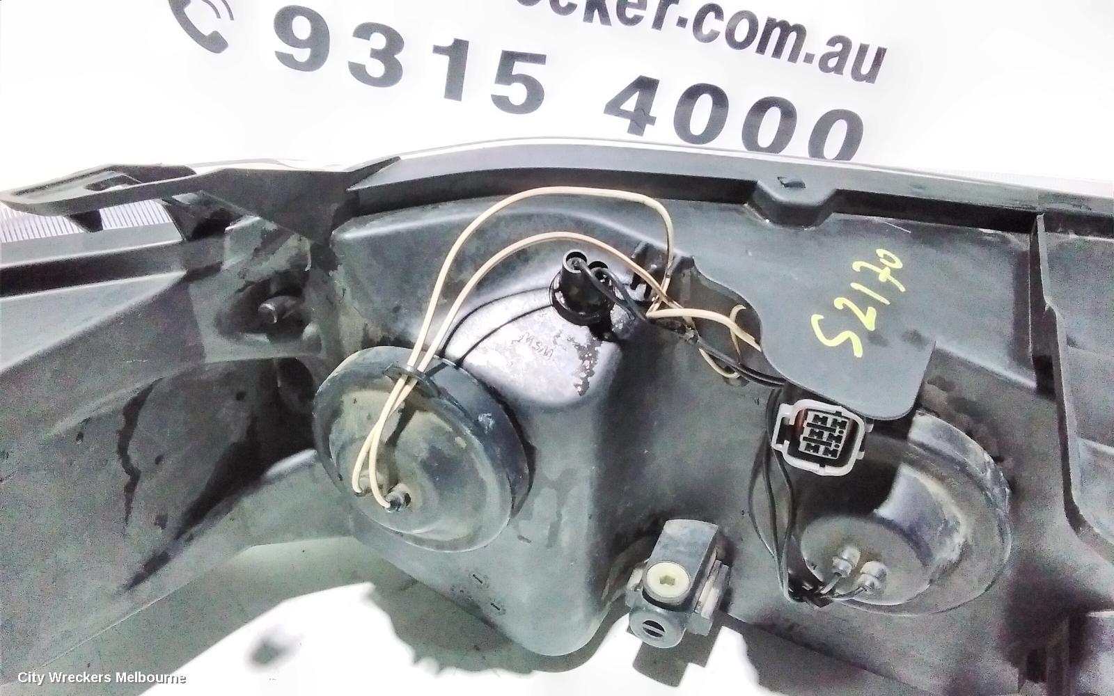 FORD TERRITORY LEFT HEADLAMP, SZ MKI, TITANIUM, 04/2011 - 09/2014
