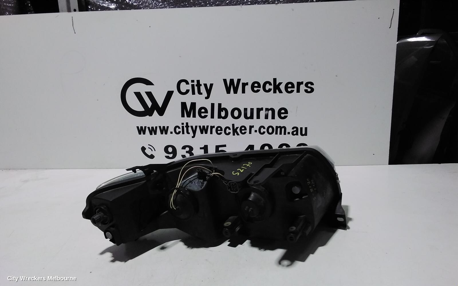 FORD TERRITORY LEFT HEADLAMP, SZ MKI, TITANIUM, 04/2011 - 09/2014