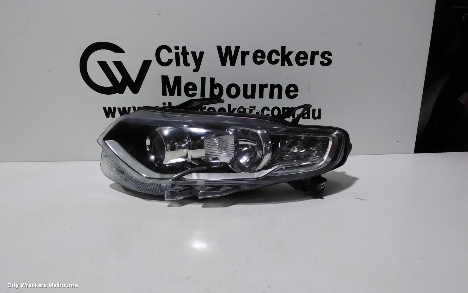 FORD TERRITORY LEFT HEADLAMP, SZ MKI, TITANIUM, 04/2011 - 09/2014