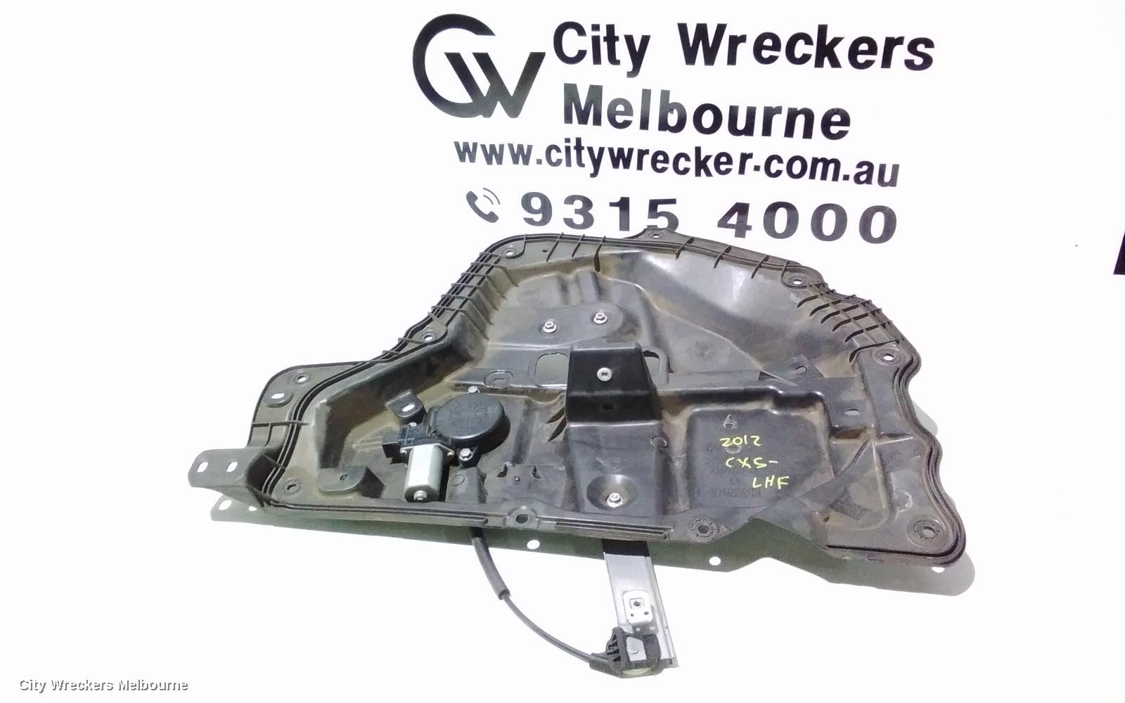MAZDA CX5 LEFT FRONT WINDOW REG/MOTOR, KE, 02/2012 - 12/2016