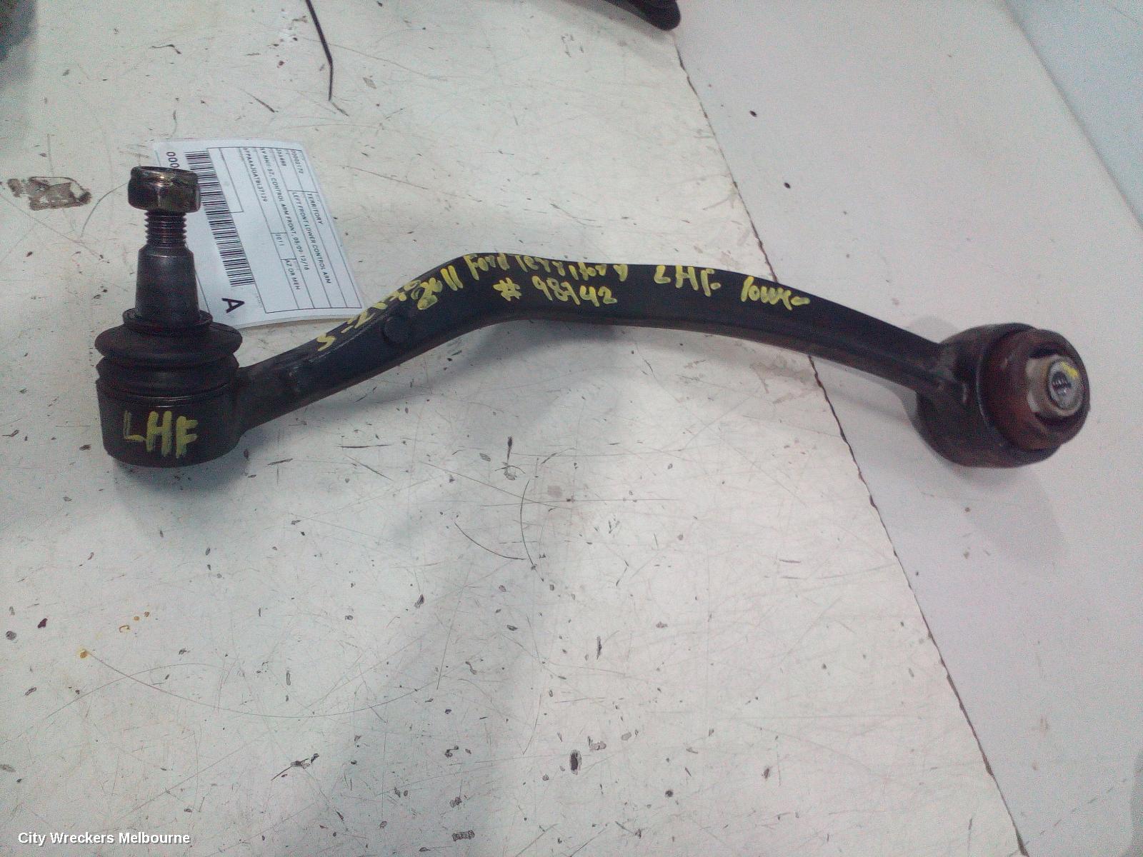 FORD TERRITORY LEFT FRONT LOWER CONTROL ARM, SY MKII-SZ, CONTROL ARM FRONT, 05/2009 - 12/2016