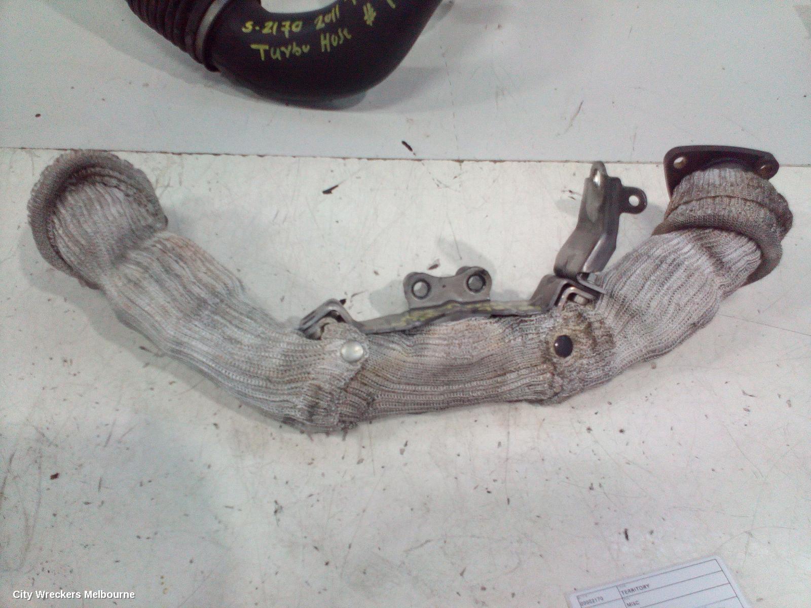 FORD TERRITORY, SZ, 03/2011 - 12/2016, 2.7 TURBO HOSE: 98754
