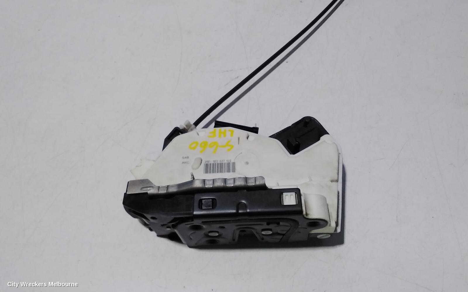 SKODA OCTAVIA DOOR/BOOT/GATE LOCK, LEFT FRONT DOOR LOCK, NE, LIFTBACK SEDAN, 11/2013 - 09/2020