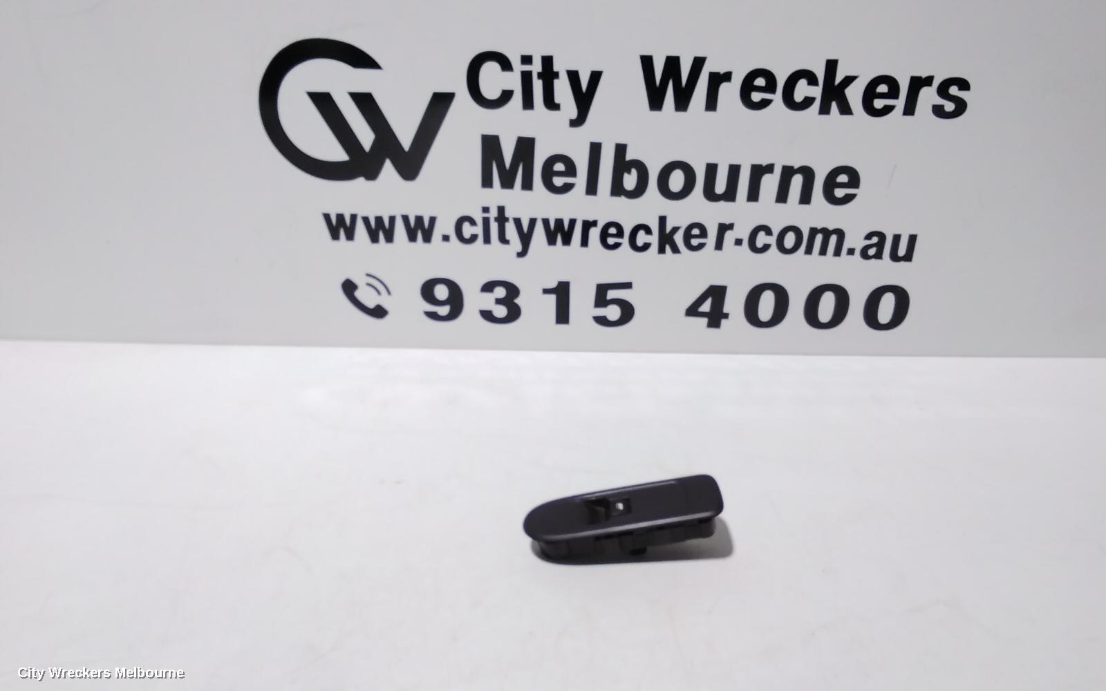 PEUGEOT 307 PWR DR WIND SWITCH, LH FRONT, HATCH, T6, 10/2005 - 06/2007