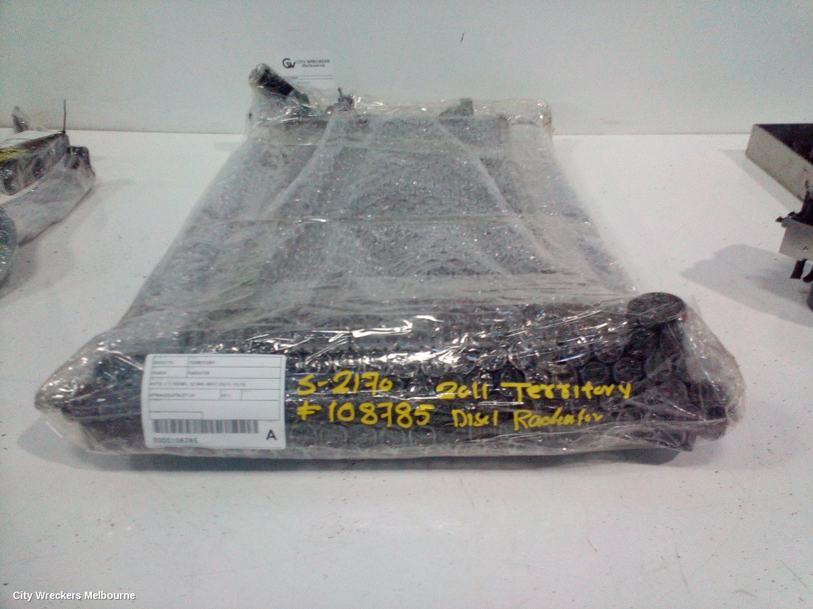 FORD TERRITORY RADIATOR, AUTO, 2.7, DIESEL, SZ MKI-MKII, 04/2011 - 12/2016