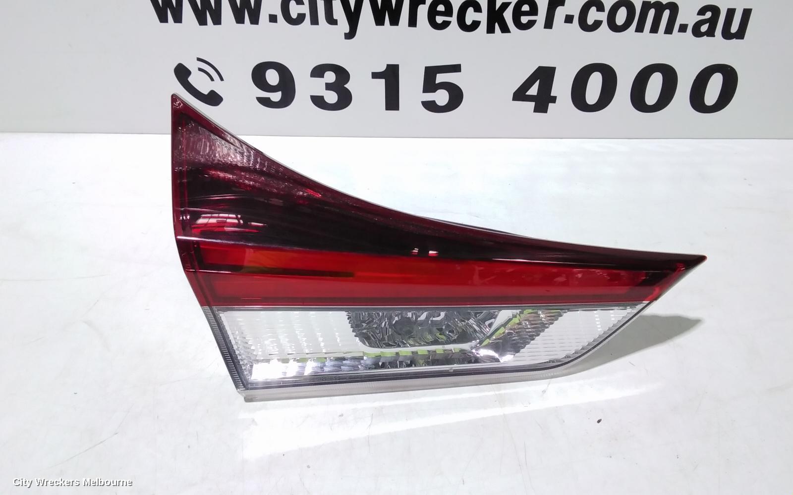 TOYOTA COROLLA REAR GARNISH, TAILGATE LAMP (LH SIDE), ZRE182R/ZWE186R, HATCH, 03/2015 - 06/2018