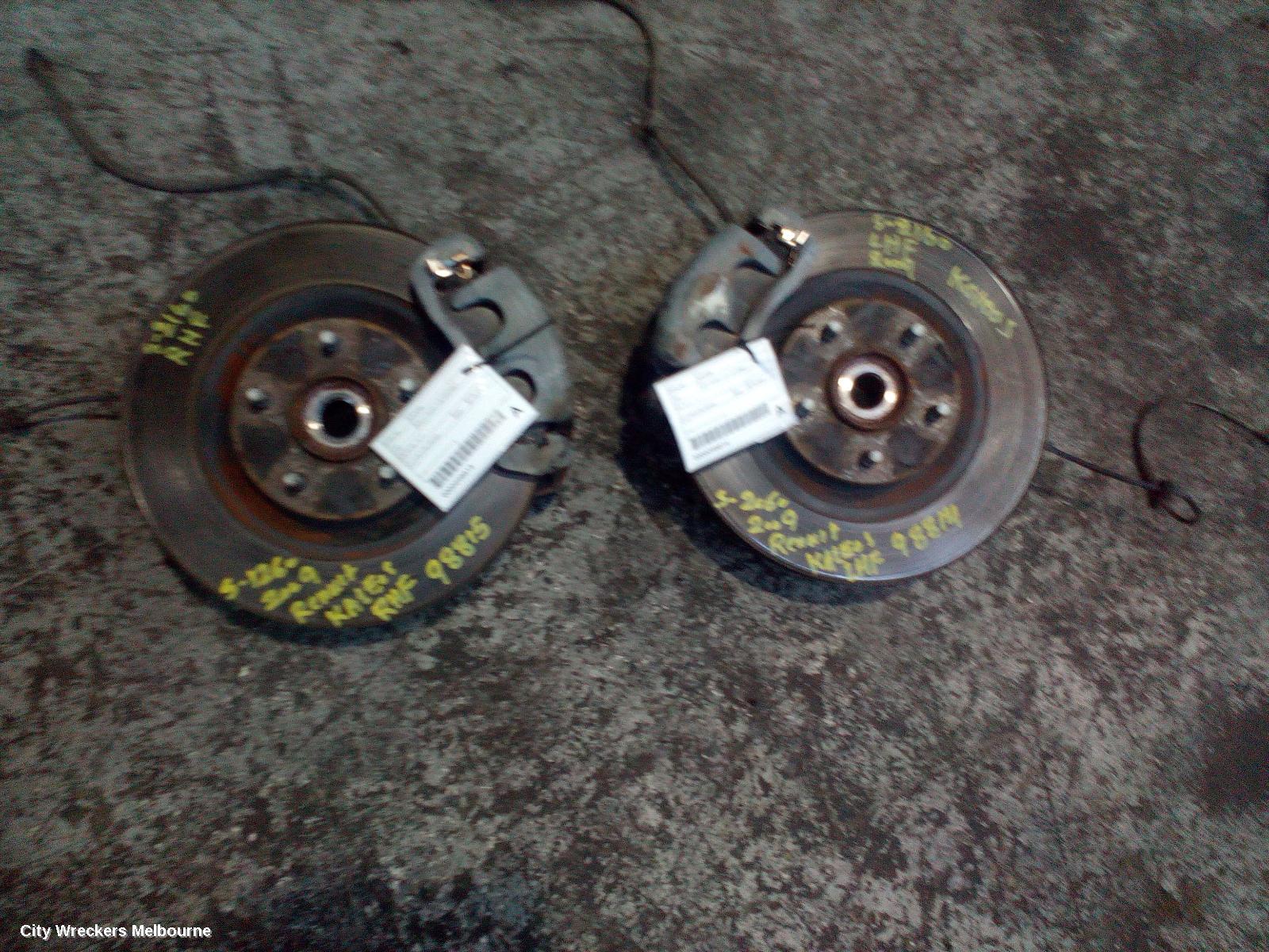 RENAULT KALEOS LEFT FRONT HUB ASSEMBLY, H45, 09/2008 - 04/2016