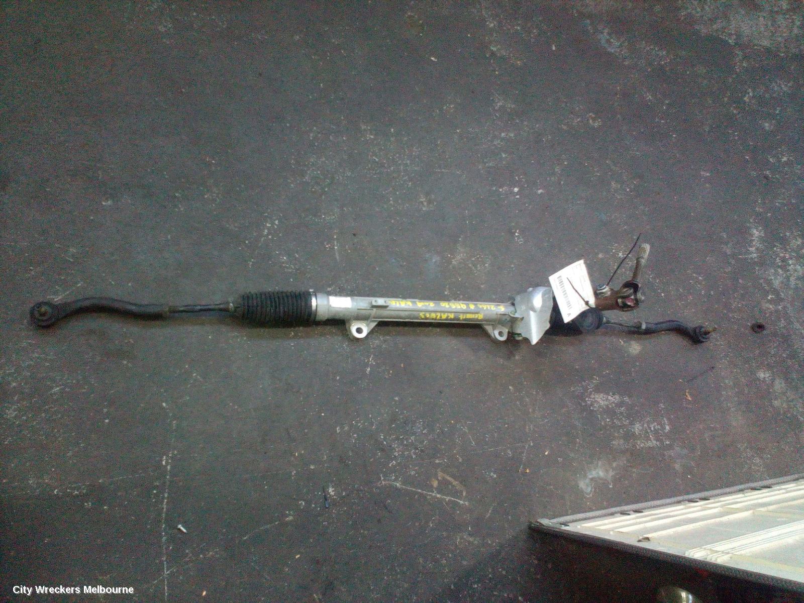 RENAULT KALEOS STEERING BOX/RACK, H45, 09/2008 - 01/2010