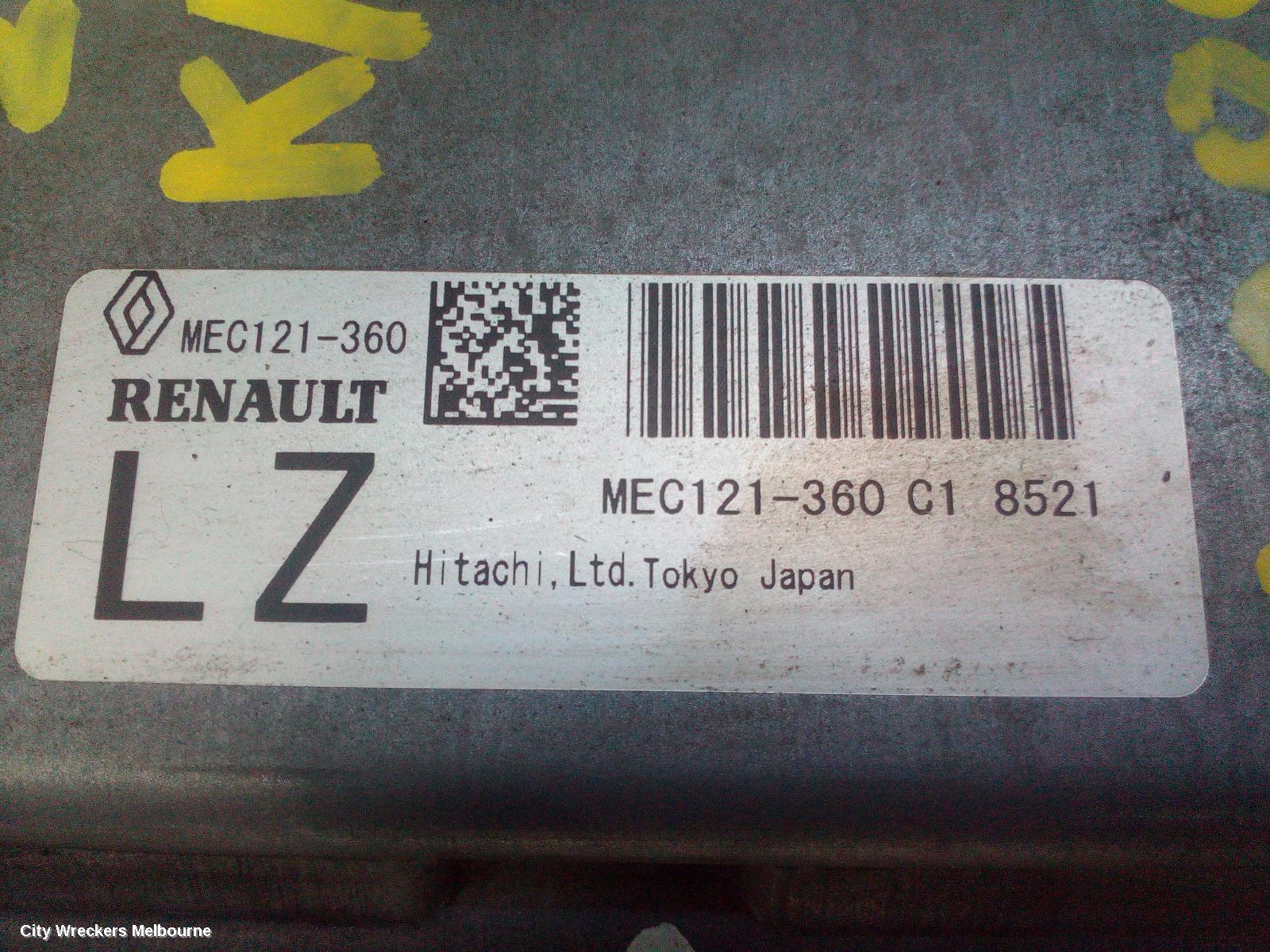 RENAULT KALEOS ECU, ENGINE ECU, 2.5, PETROL, ECU ONLY, H45, 09/2008 - 04/2016
