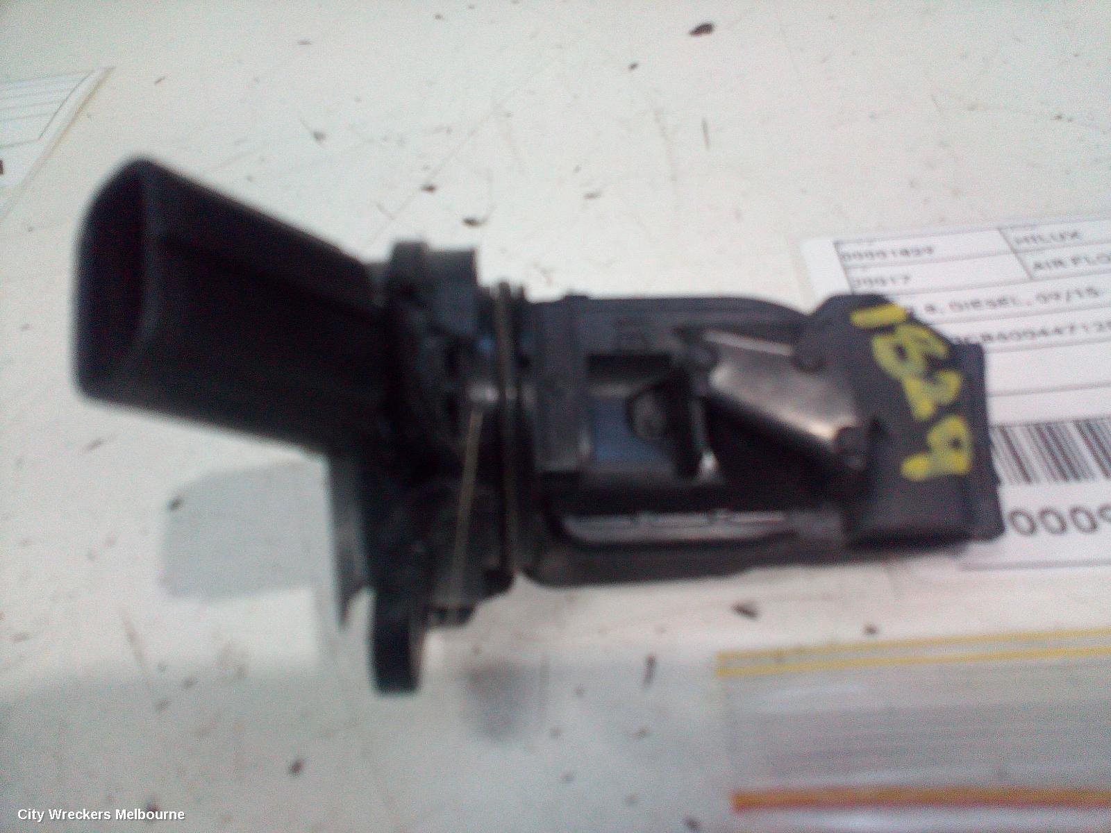 TOYOTA HILUX AIR FLOW METER, 2.4/2.8, DIESEL, 09/2015 ONWARDS
