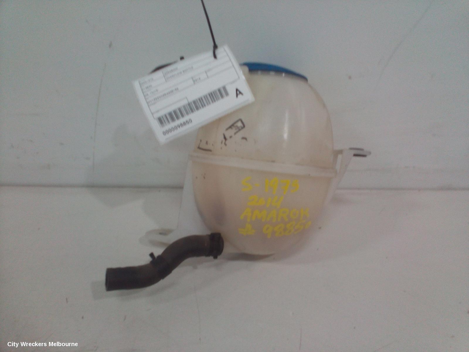 VOLKSWAGEN AMAROK OVERFLOW BOTTLE, 2H, 12/2010 ONWARDS