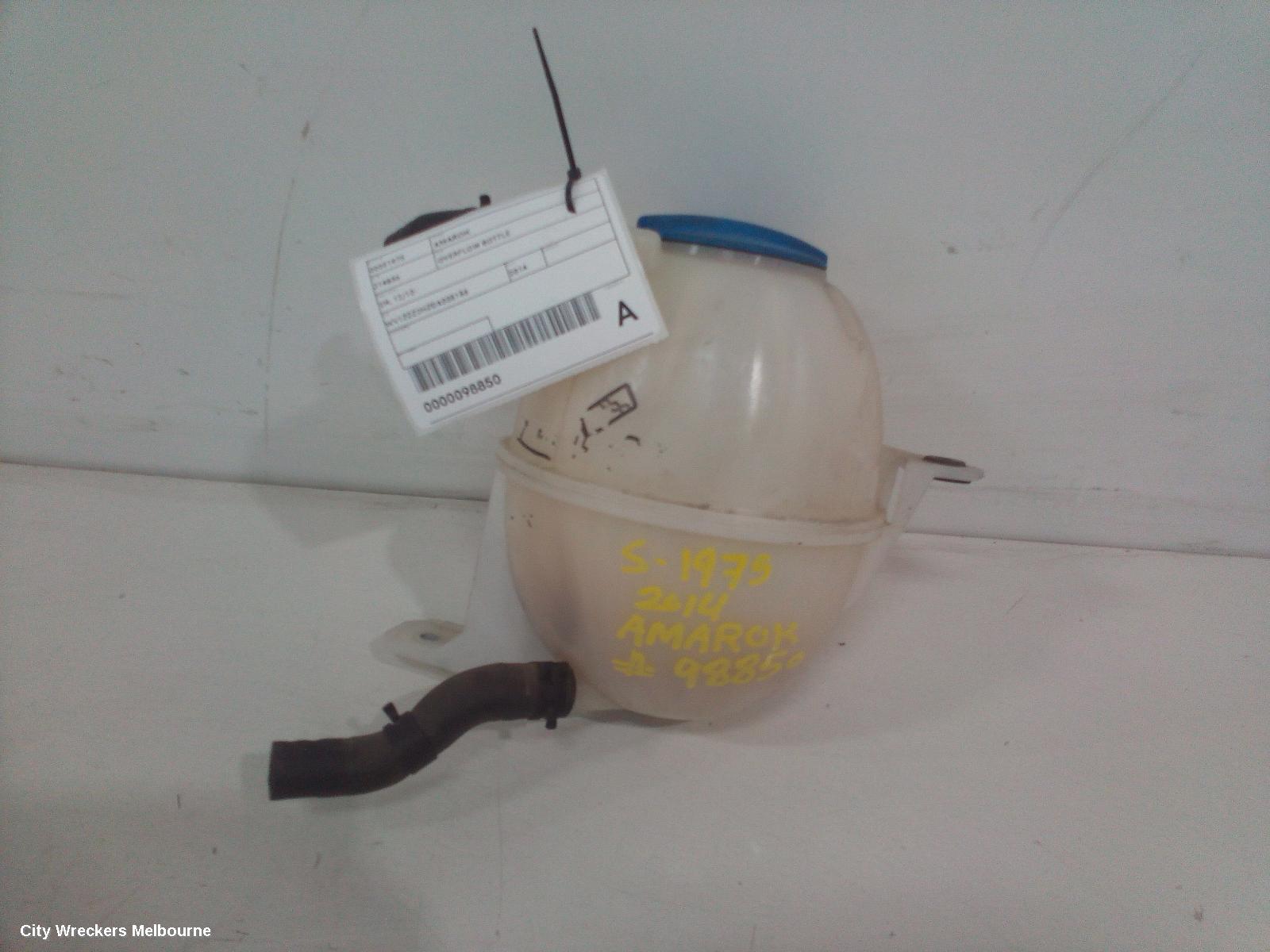 VOLKSWAGEN AMAROK OVERFLOW BOTTLE, 2H, 12/2010 ONWARDS