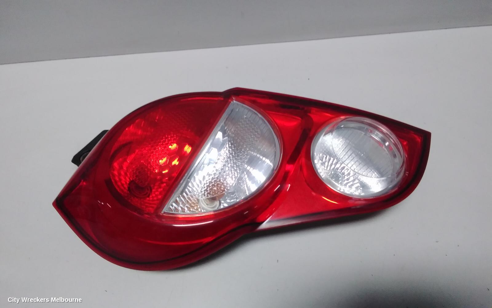 HOLDEN BARINA LEFT TAILLIGHT, SPARK, MJ (VIN KL3MF), 01/2013 - 06/2015