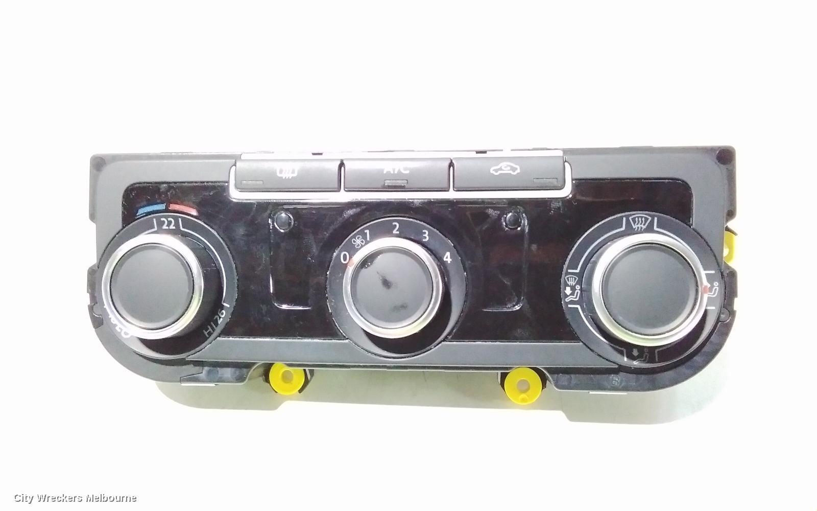 VOLKSWAGEN AMAROK HEATER/AC CONTROLS, NON CLIMATE CONTROL TYPE, 2H, 12/2010 ONWARDS