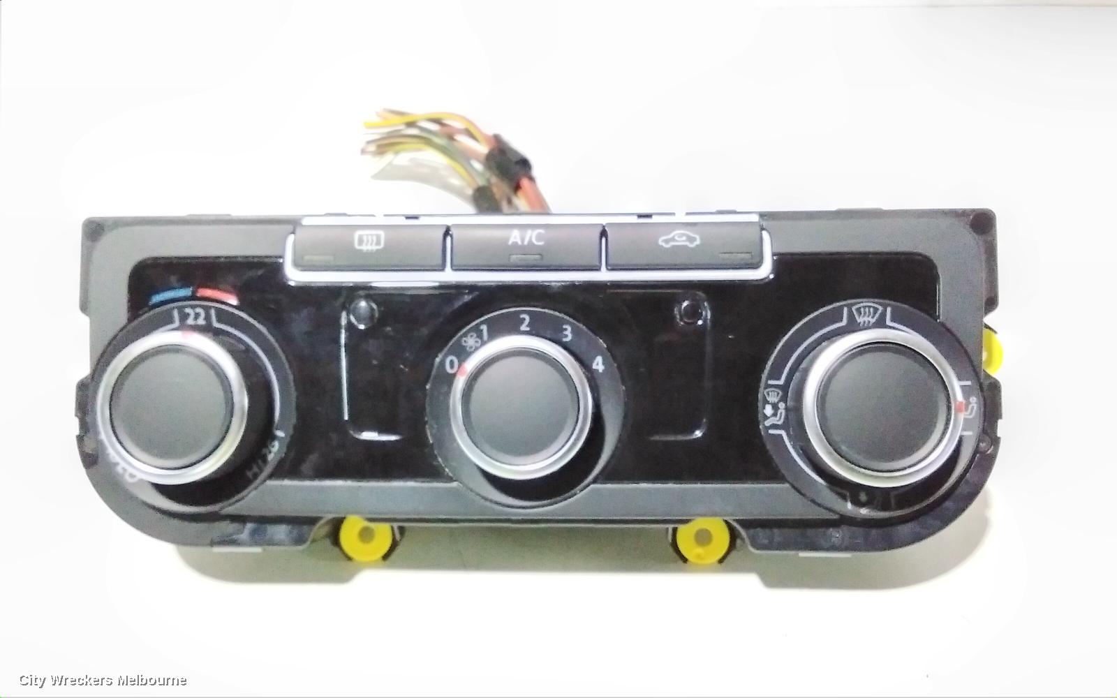 VOLKSWAGEN AMAROK HEATER/AC CONTROLS, NON CLIMATE CONTROL TYPE, 2H, 12/2010 ONWARDS