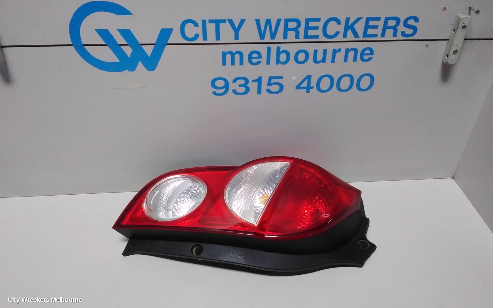 HOLDEN BARINA LEFT TAILLIGHT, SPARK, MJ (VIN KL3MF), 01/2013 - 06/2015