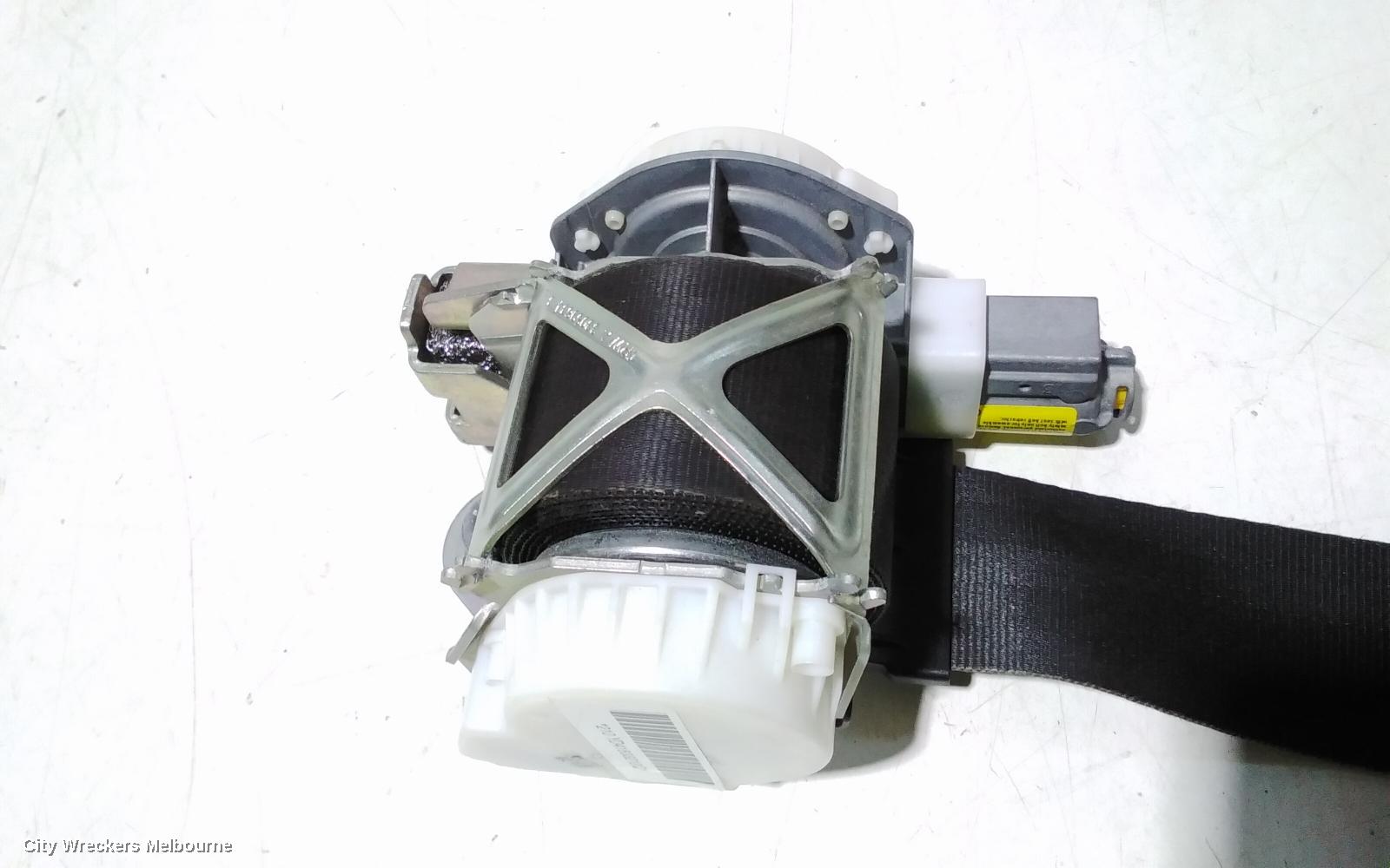 VOLKSWAGEN AMAROK SEATBELT/STALK, RH FRONT, SEAT BELT ONLY, 2H, 12/2010 ONWARDS