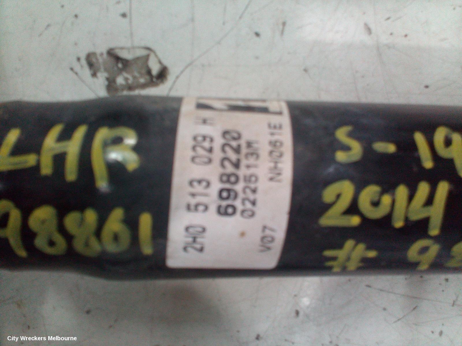 VOLKSWAGEN AMAROK SHOCK ABSORBER, 2H, REAR, 02/2011 ONWARDS