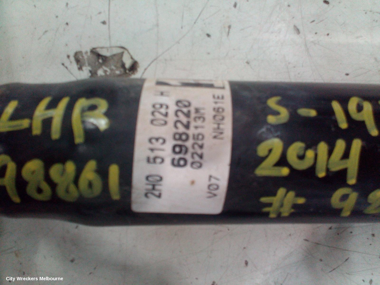 VOLKSWAGEN AMAROK SHOCK ABSORBER, 2H, REAR, 02/2011 ONWARDS