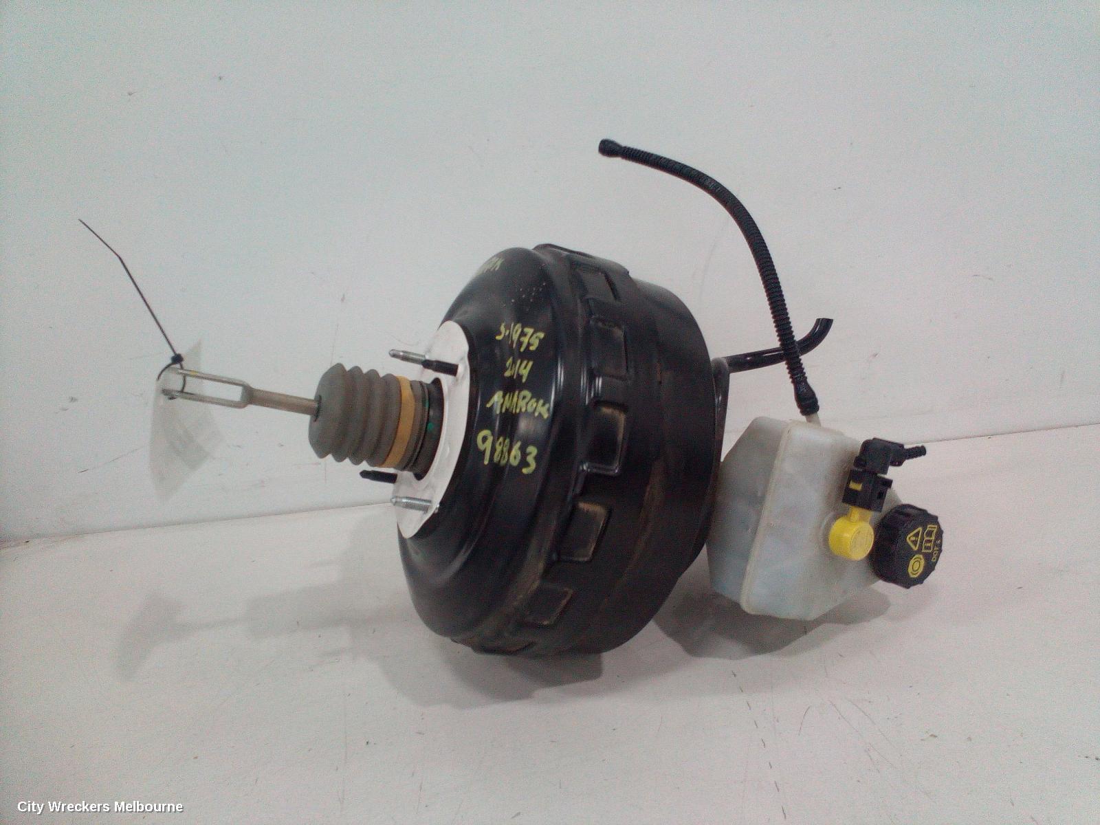 VOLKSWAGEN AMAROK BRAKE BOOSTER, 2H, P/N 2H2612101, 02/2011 ONWARDS