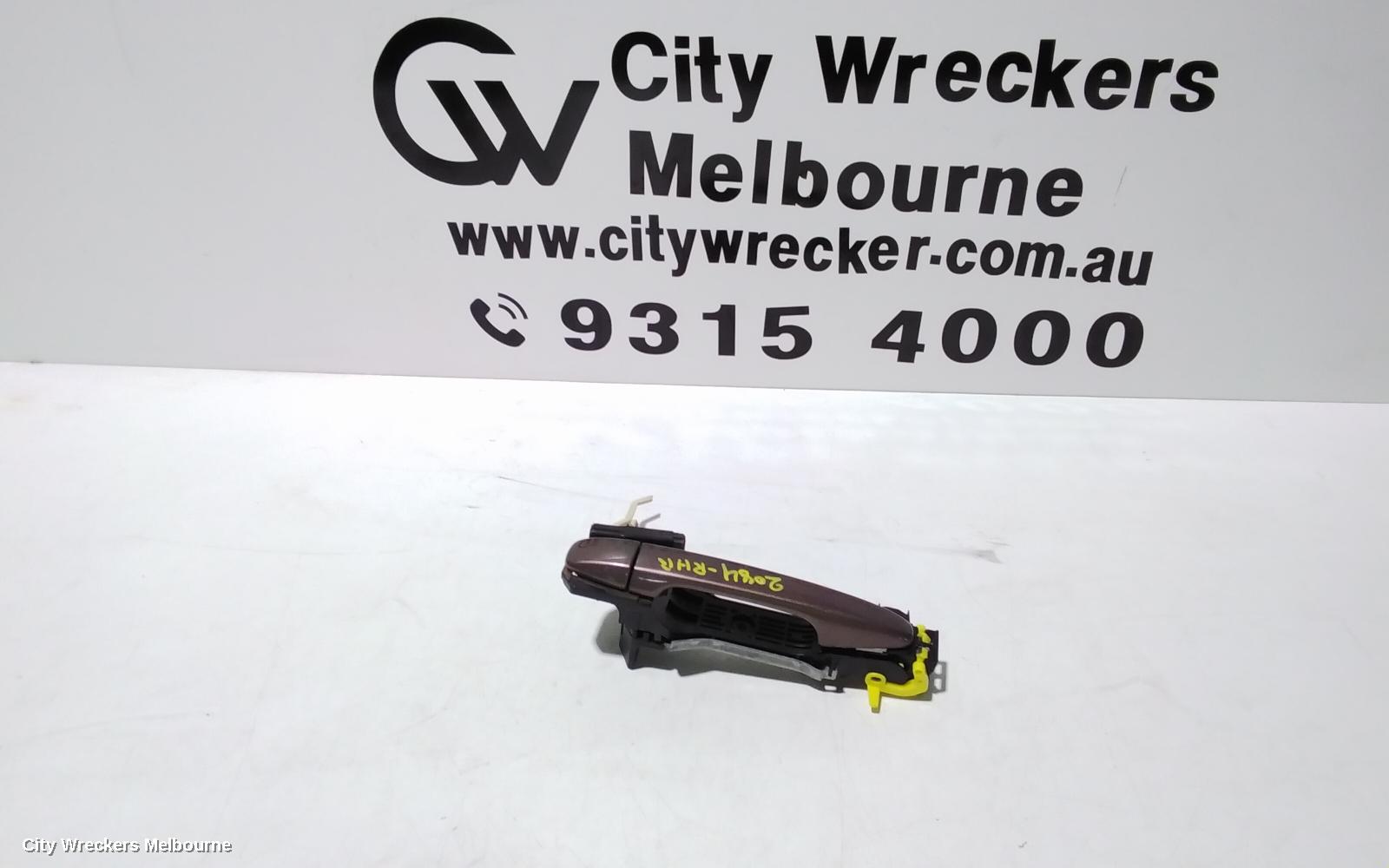 TOYOTA PRIUS DOOR HANDLE, ZVW40R, OUTER, LH/RH REAR, PRIUS V, 05/2012 - 03/2021