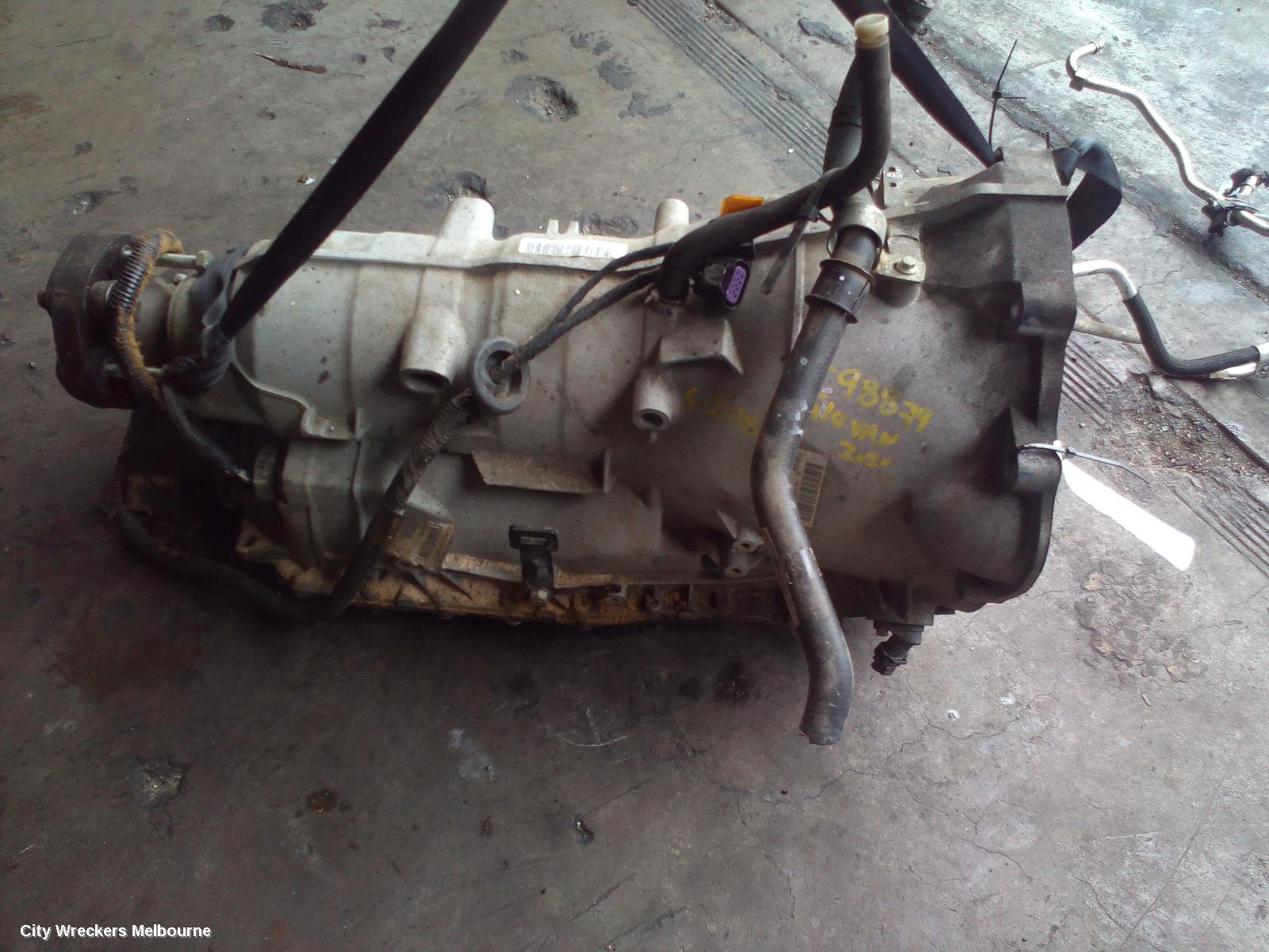 LDV G10 TRANS/GEARBOX, AUTO, DIESEL, 1.9, TURBO, SV7A/SV7C, WAGON/VAN, 04/2015 ONWARDS