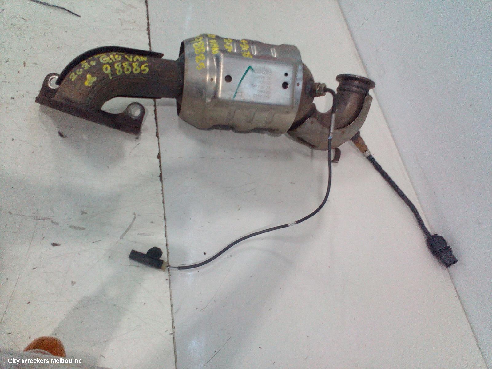 LDV G10 CATALYTIC CONVERTER, DOWNPIPE-CAT TYPE, 1.9, DIESEL, SV7A/SV7C, WAGON/VAN, 04/2015 ONWARDS