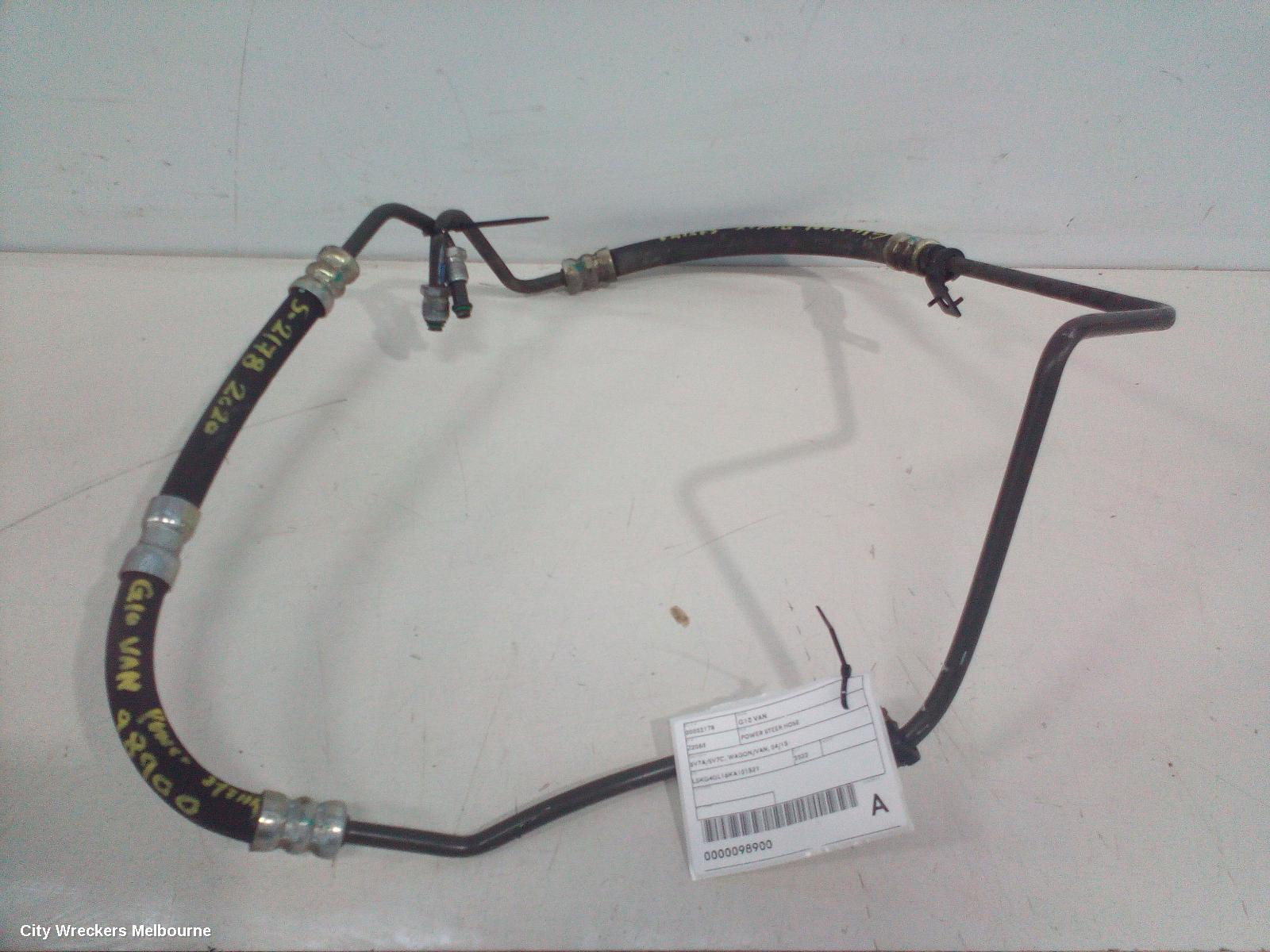LDV G10 POWER STEER HOSE, SV7A/SV7C, WAGON/VAN, 04/2015 ONWARDS