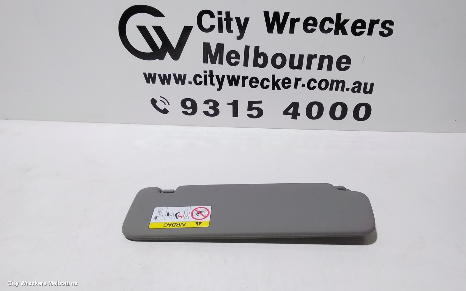 LDV G10 SUNVISOR, SV7C, LH SIDE, NON MIRROR TYPE, VAN, 04/2015 ONWARDS