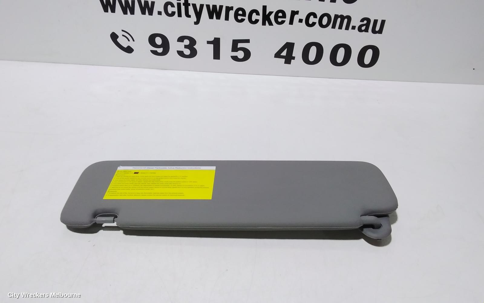 LDV G10 SUNVISOR, SV7C, RH SIDE, NON MIRROR TYPE, VAN, 04/2015 ONWARDS