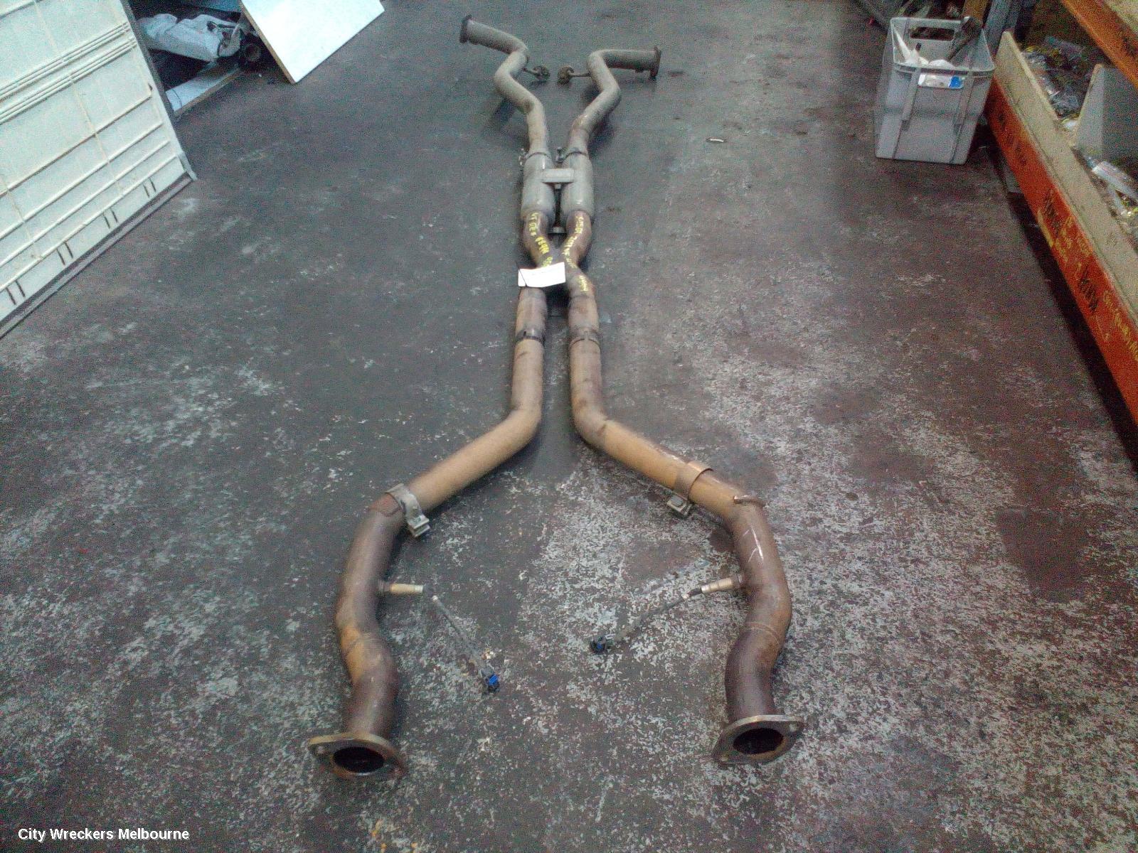 HOLDEN COMMODORE EXHAUST SYSTEM, VF, UTE, V6, DUAL MUFFLERS, 05/2013 - 12/2017