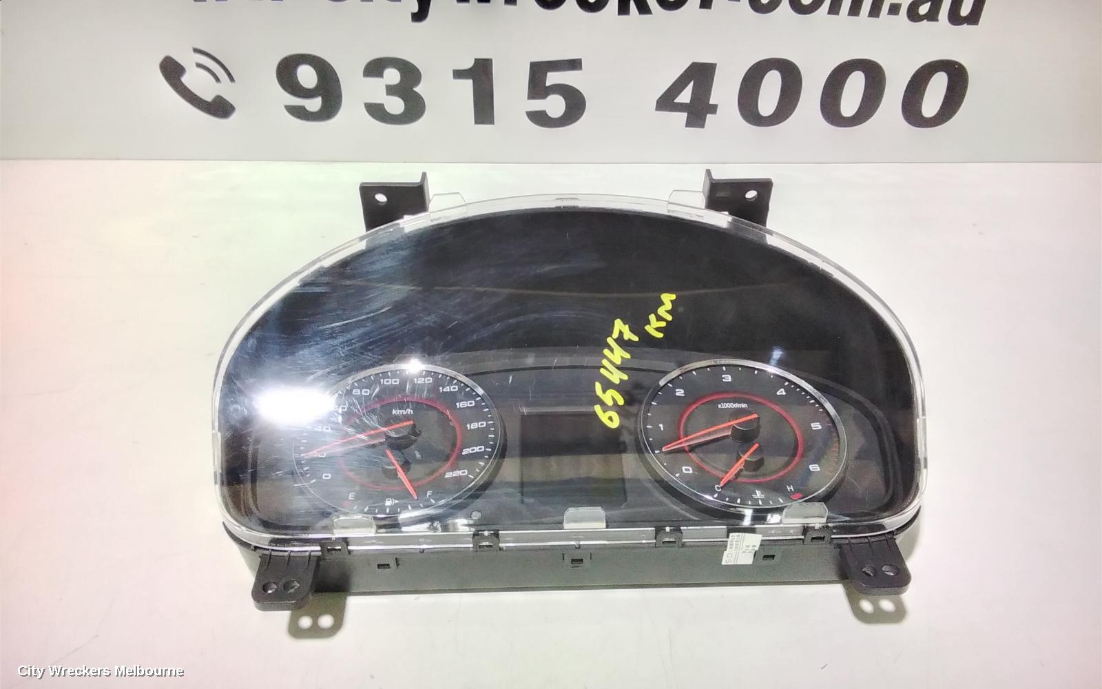 LDV G10 INSTRUMENT CLUSTER, DIESEL, AUTO T/M, SV7A/SV7C, WAGON/VAN, 04/2015 - 06/2021