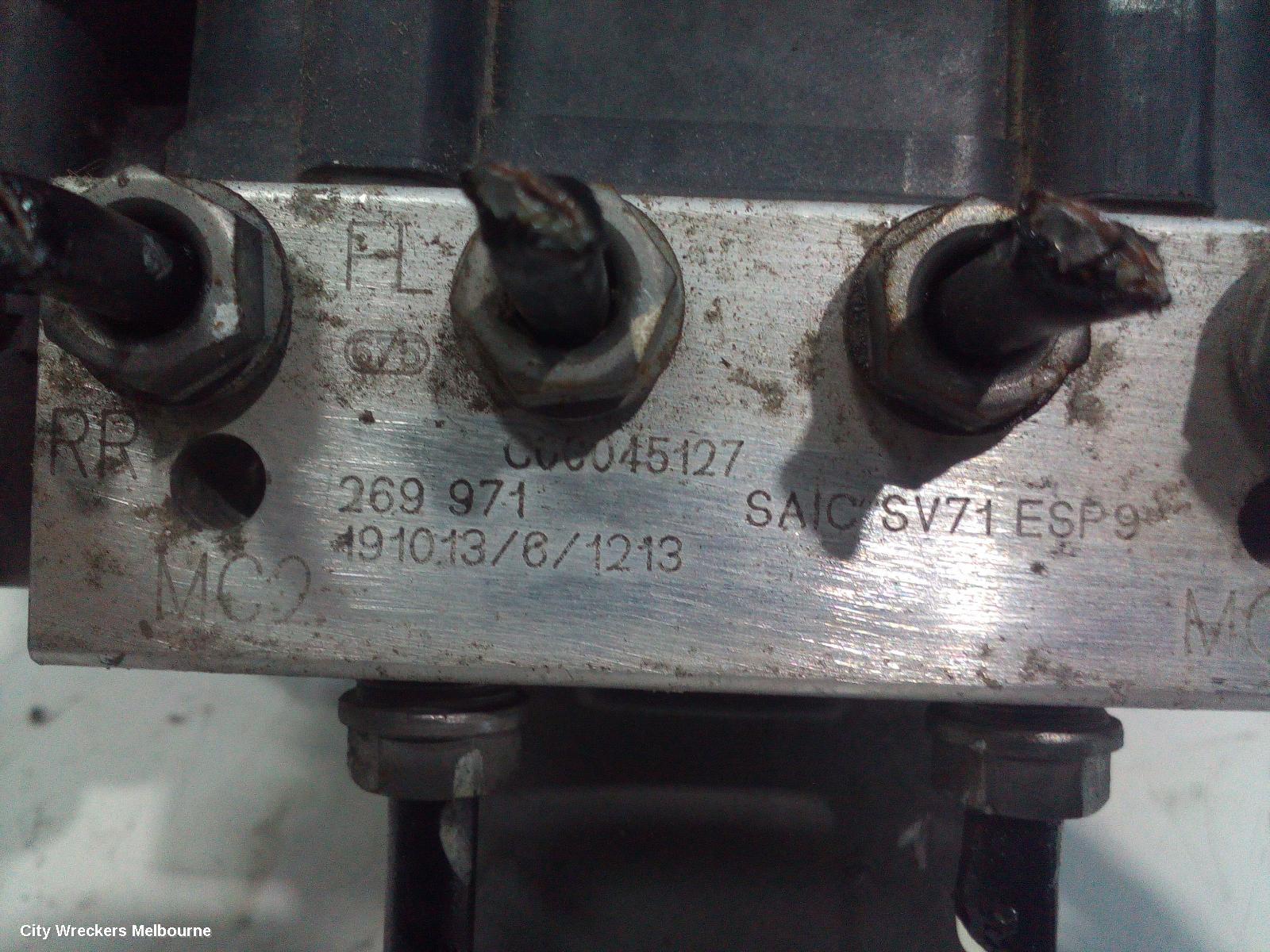 LDV G10 ABS PUMP/MODULATOR, SV7A/SV7C, WAGON/VAN, 04/2015 ONWARDS