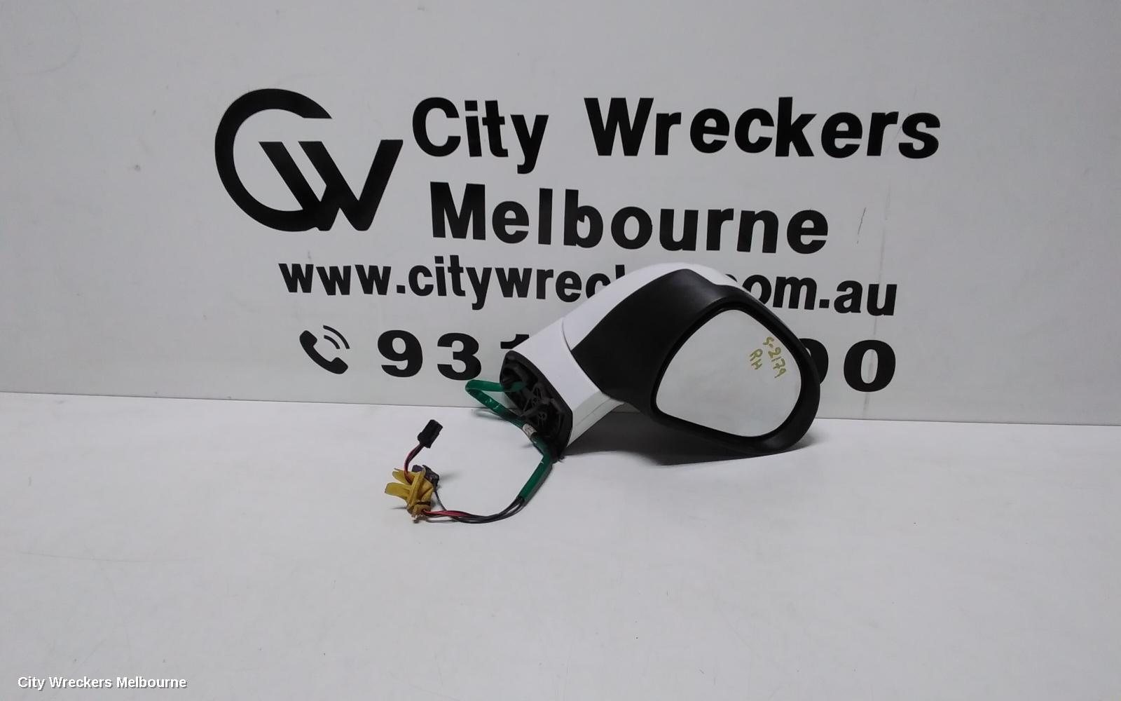 PEUGEOT 308 RIGHT DOOR MIRROR, T7, HATCH/WAGON, POWER FOLDING, 3 PLUG TYPE, 09/2007 - 12/2013