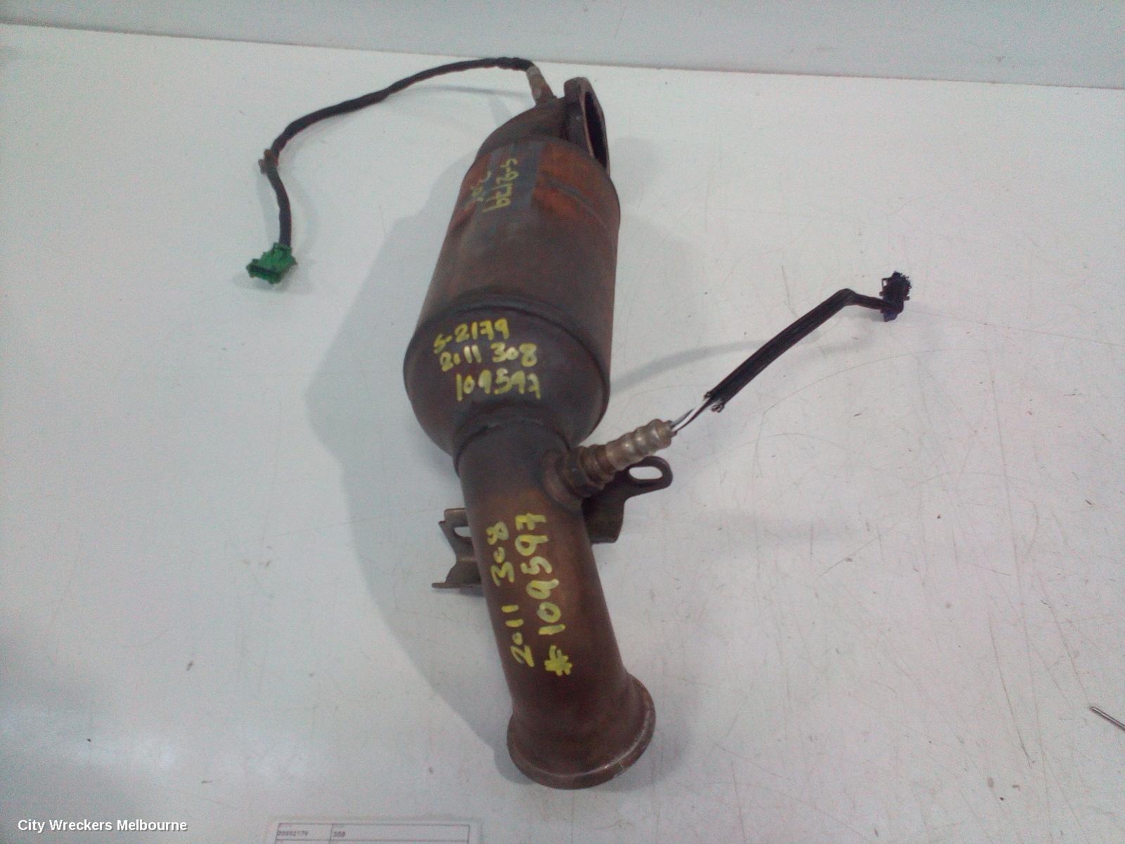 PEUGEOT 308 CATALYTIC CONVERTER, T7, 09/2007 - 01/2014