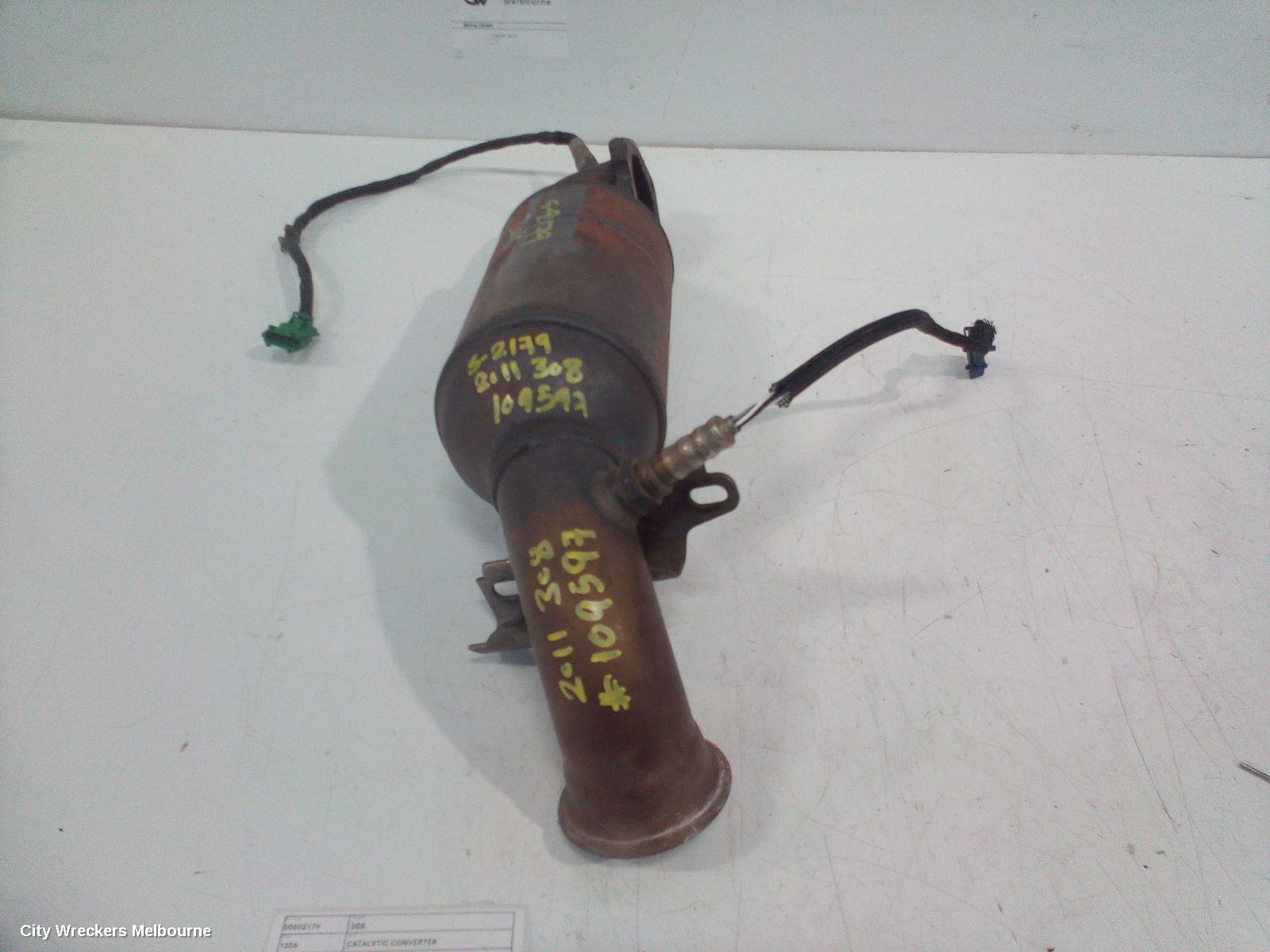 PEUGEOT 308 CATALYTIC CONVERTER, T7, 09/2007 - 01/2014