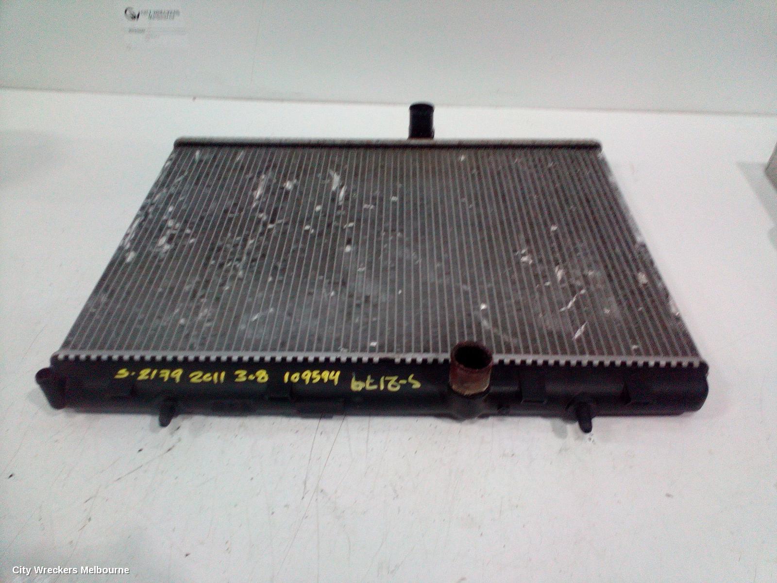 PEUGEOT 308 RADIATOR, AUTO, PETROL, 1.6, TURBO, T7, VIN 5FV/5FW, 09/2007 - 09/2014