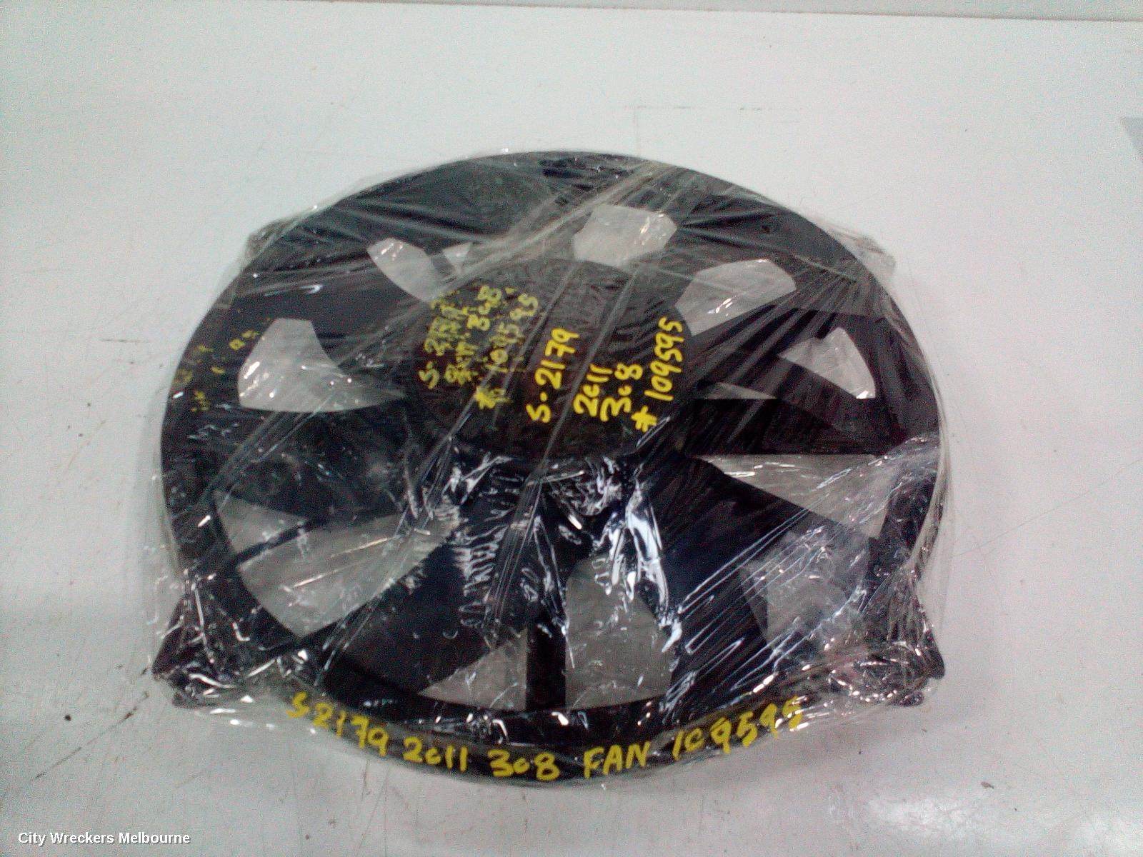 PEUGEOT 308 FAN, RADIATOR FAN, 140W, MARKED FS1572, T7, 09/2007 - 09/2014